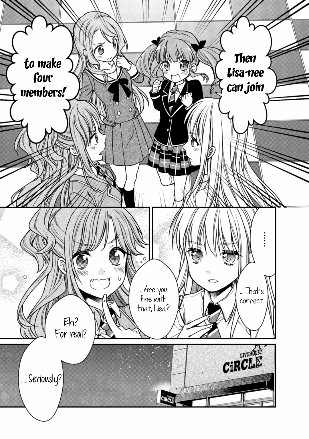BanG Dream! Girls Band Party! Roselia Stage Chapter 2 page 36 - Chapter 2: The 2nd Best Drummer in the World