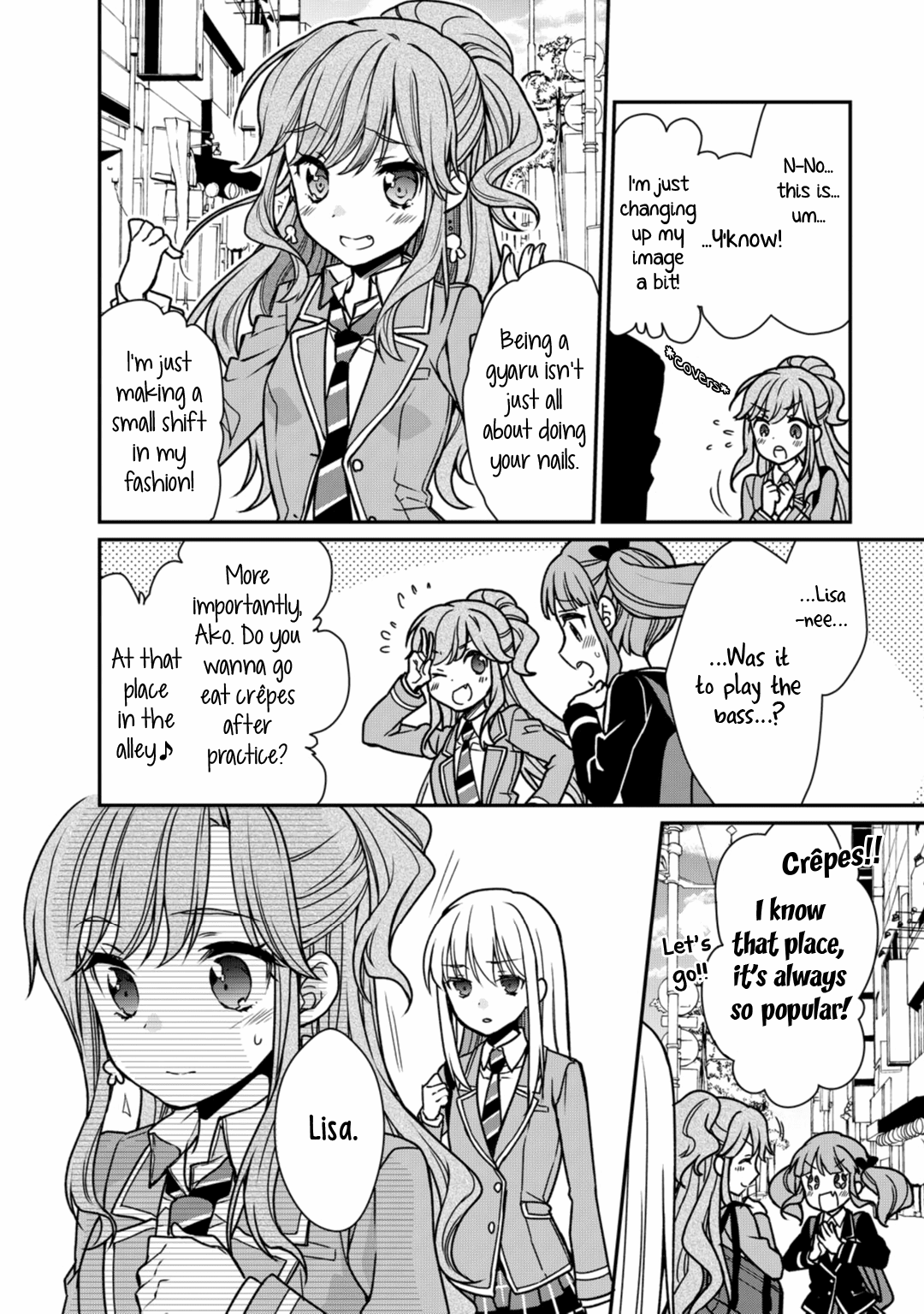 BanG Dream! Girls Band Party! Roselia Stage Chapter 3 page 12 - Chapter 3: Everyone's Feelings