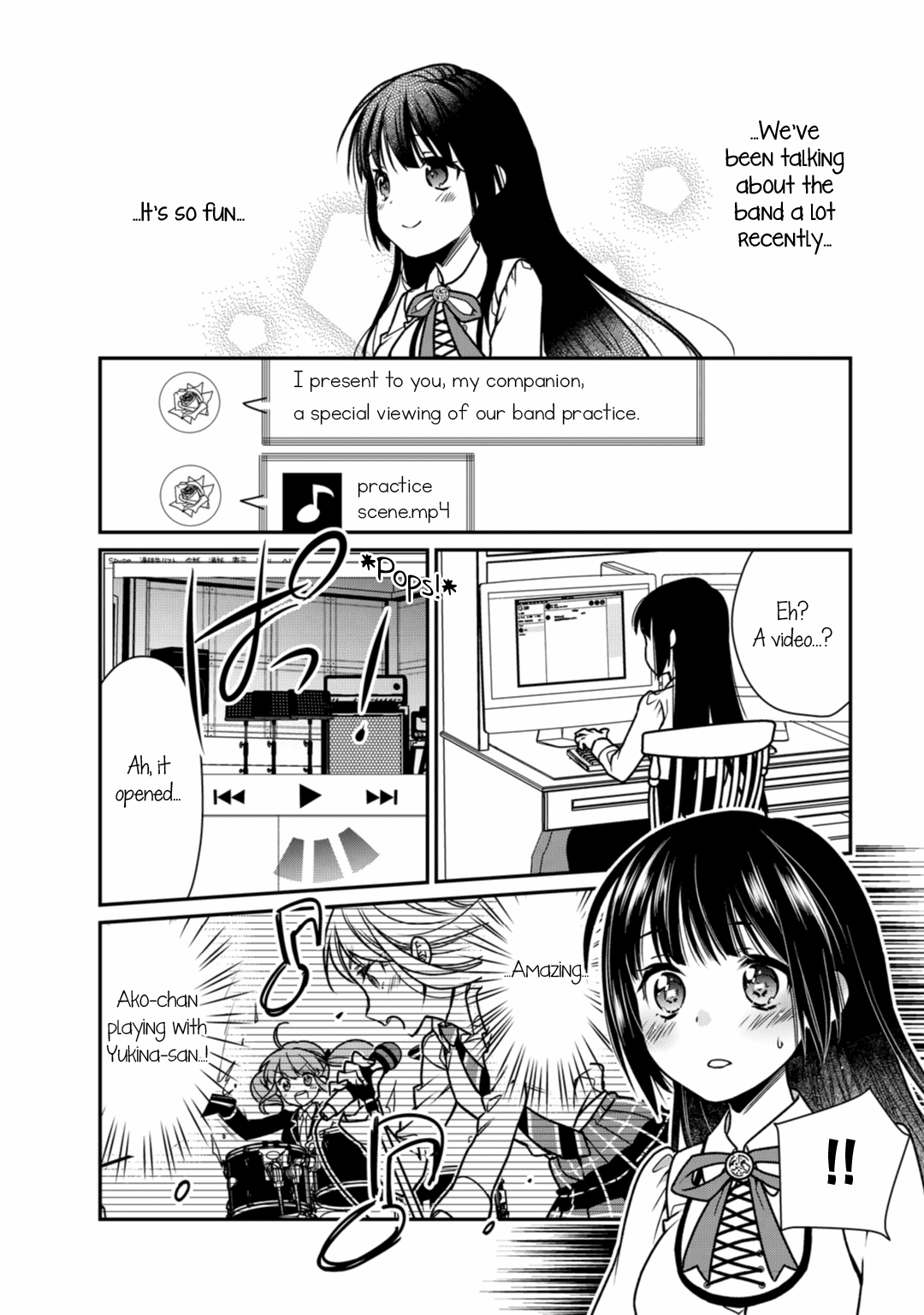 BanG Dream! Girls Band Party! Roselia Stage Chapter 3 page 18 - Chapter 3: Everyone's Feelings