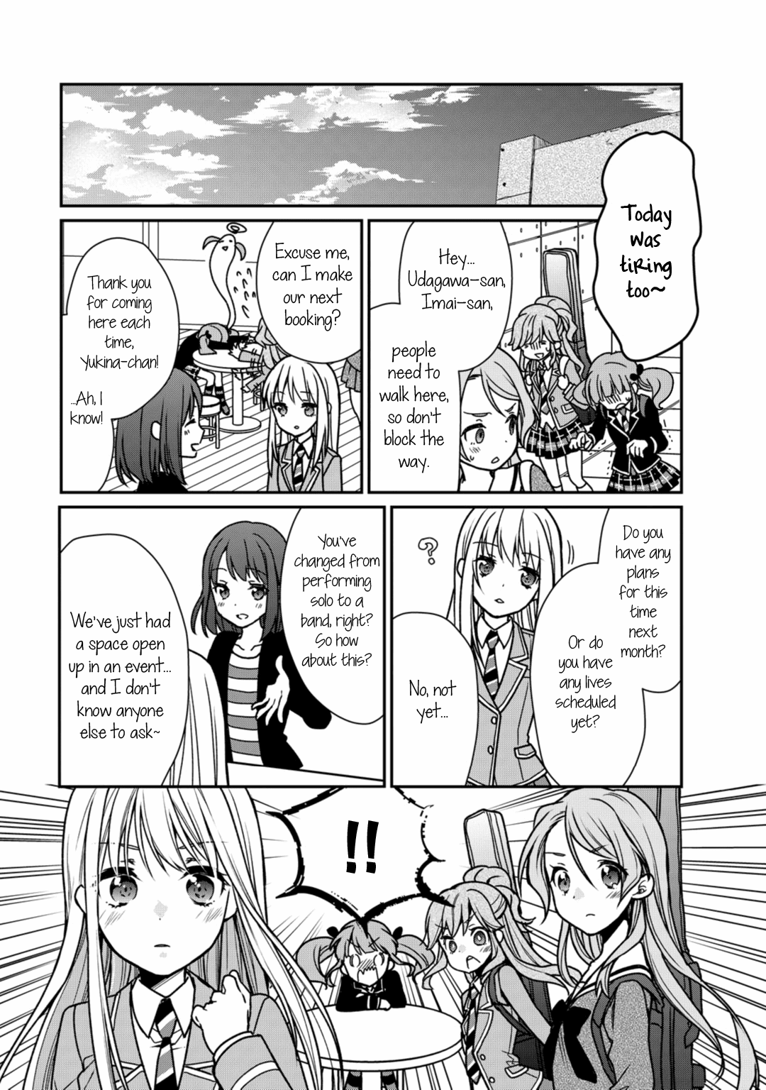 BanG Dream! Girls Band Party! Roselia Stage Chapter 3 page 23 - Chapter 3: Everyone's Feelings