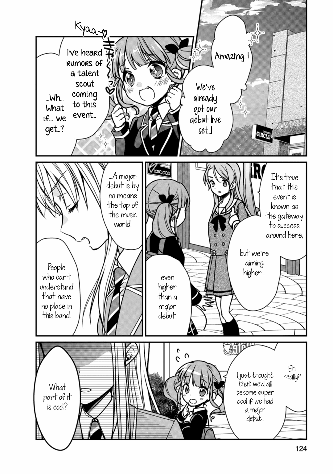 BanG Dream! Girls Band Party! Roselia Stage Chapter 3 page 24 - Chapter 3: Everyone's Feelings