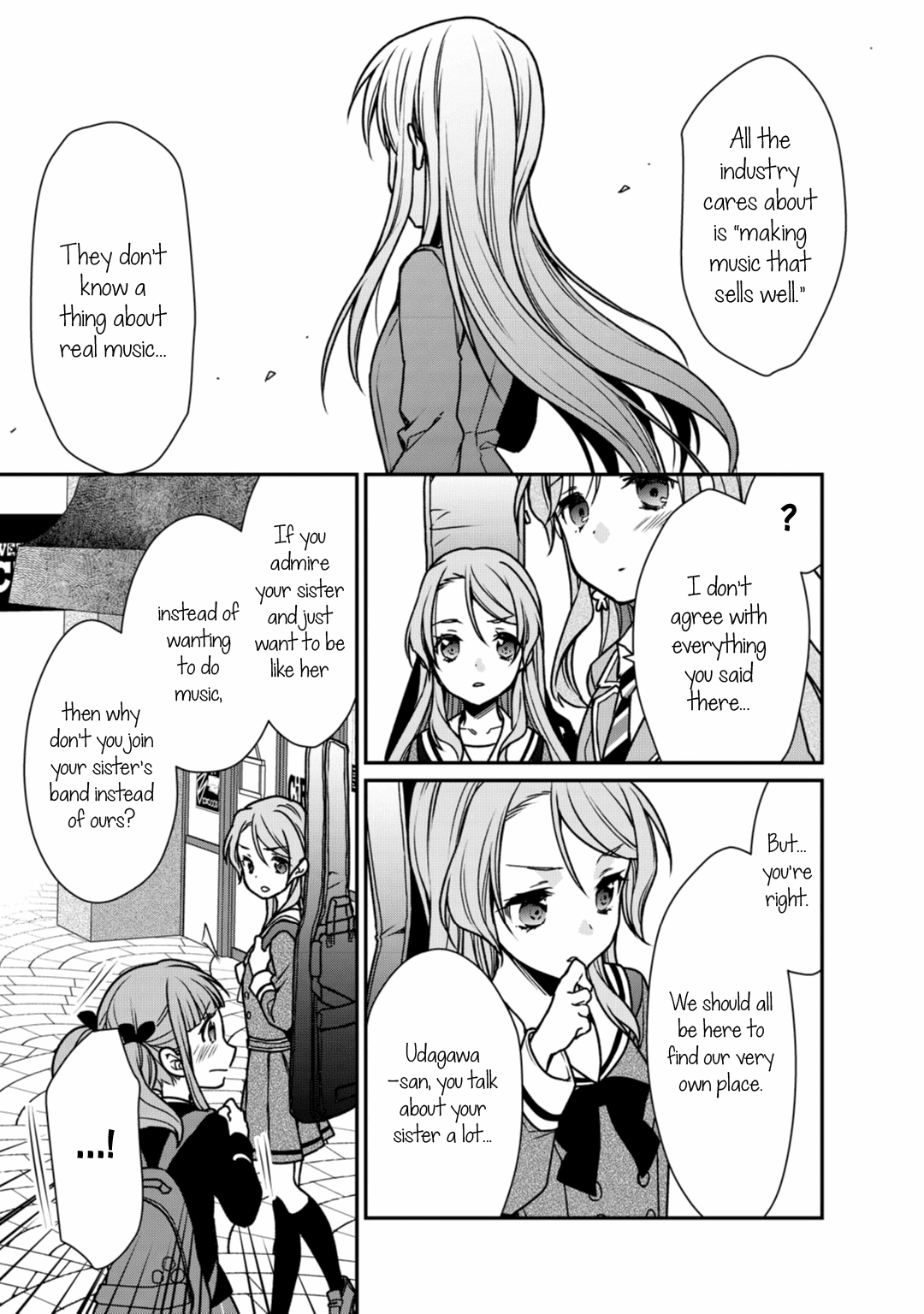 BanG Dream! Girls Band Party! Roselia Stage Chapter 3 page 25 - Chapter 3: Everyone's Feelings