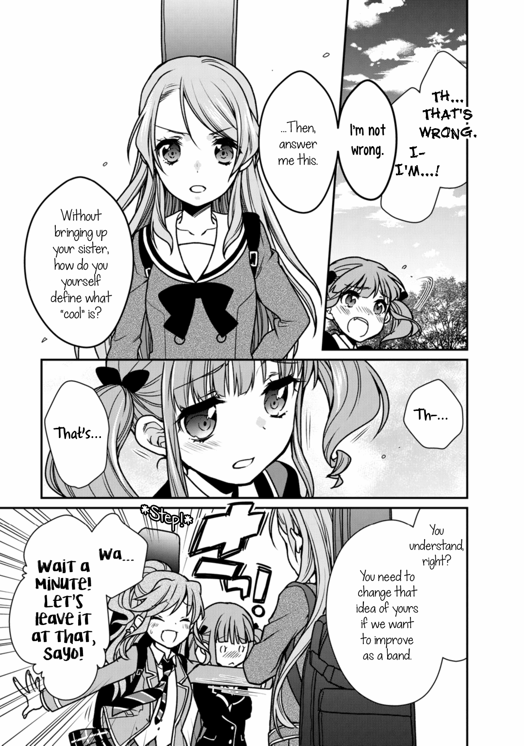 BanG Dream! Girls Band Party! Roselia Stage Chapter 3 page 27 - Chapter 3: Everyone's Feelings