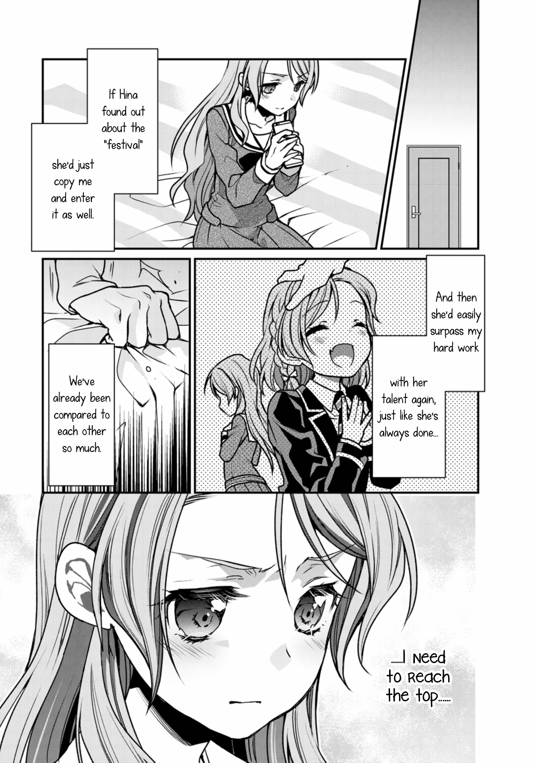 BanG Dream! Girls Band Party! Roselia Stage Chapter 3 page 5 - Chapter 3: Everyone's Feelings