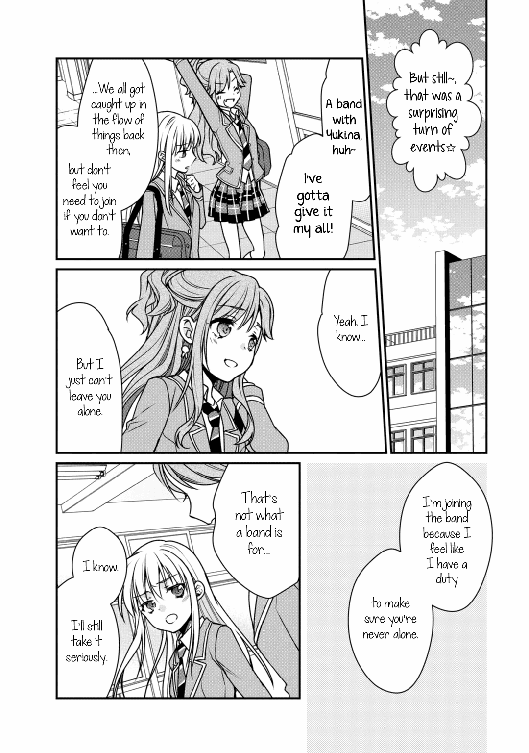 BanG Dream! Girls Band Party! Roselia Stage Chapter 3 page 6 - Chapter 3: Everyone's Feelings