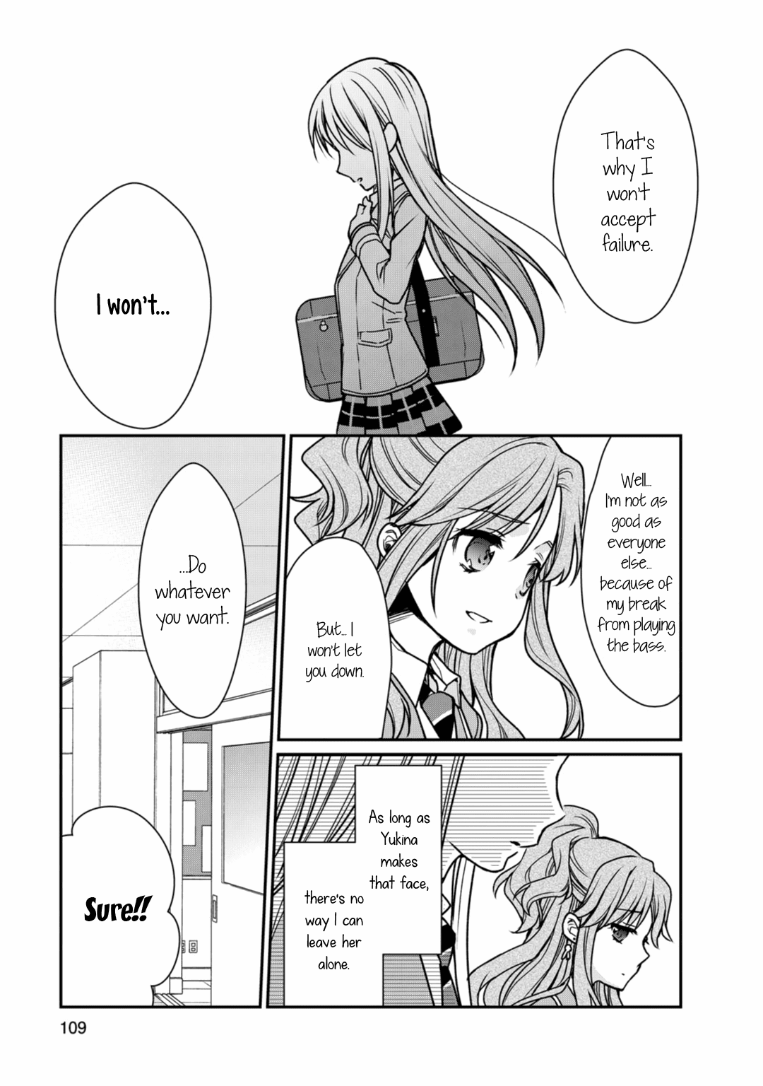BanG Dream! Girls Band Party! Roselia Stage Chapter 3 page 9 - Chapter 3: Everyone's Feelings