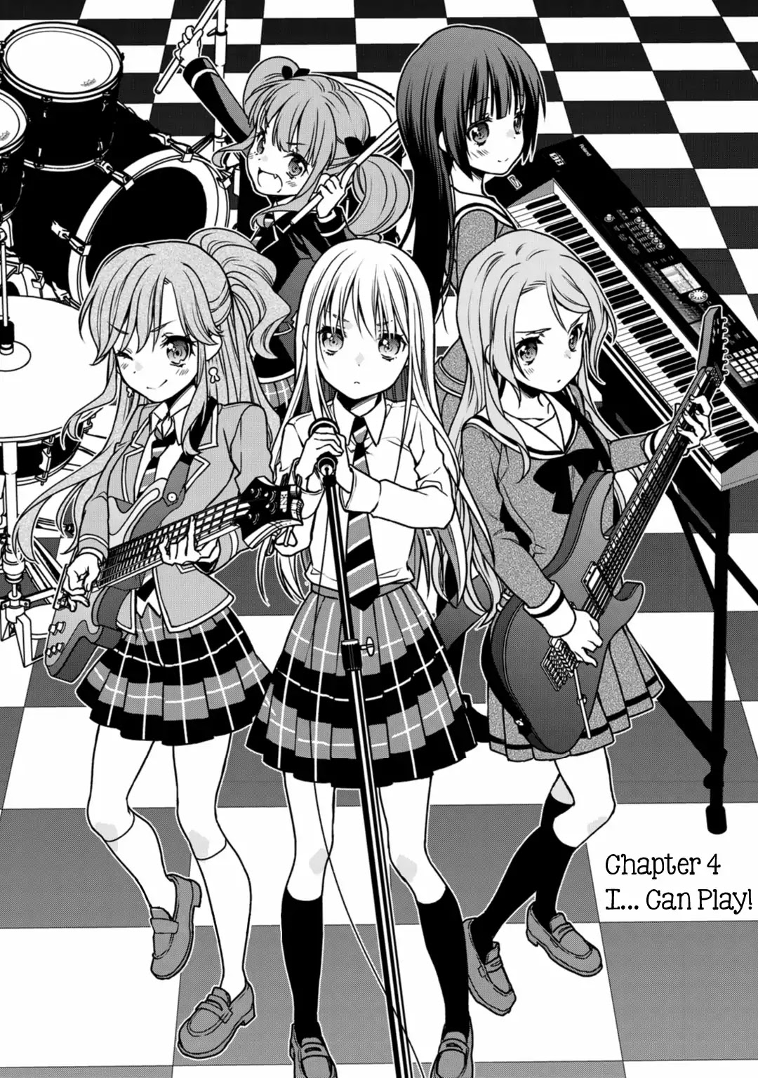 BanG Dream! Girls Band Party! Roselia Stage Chapter 4 page 1 - Chapter 4: I... Can Play!