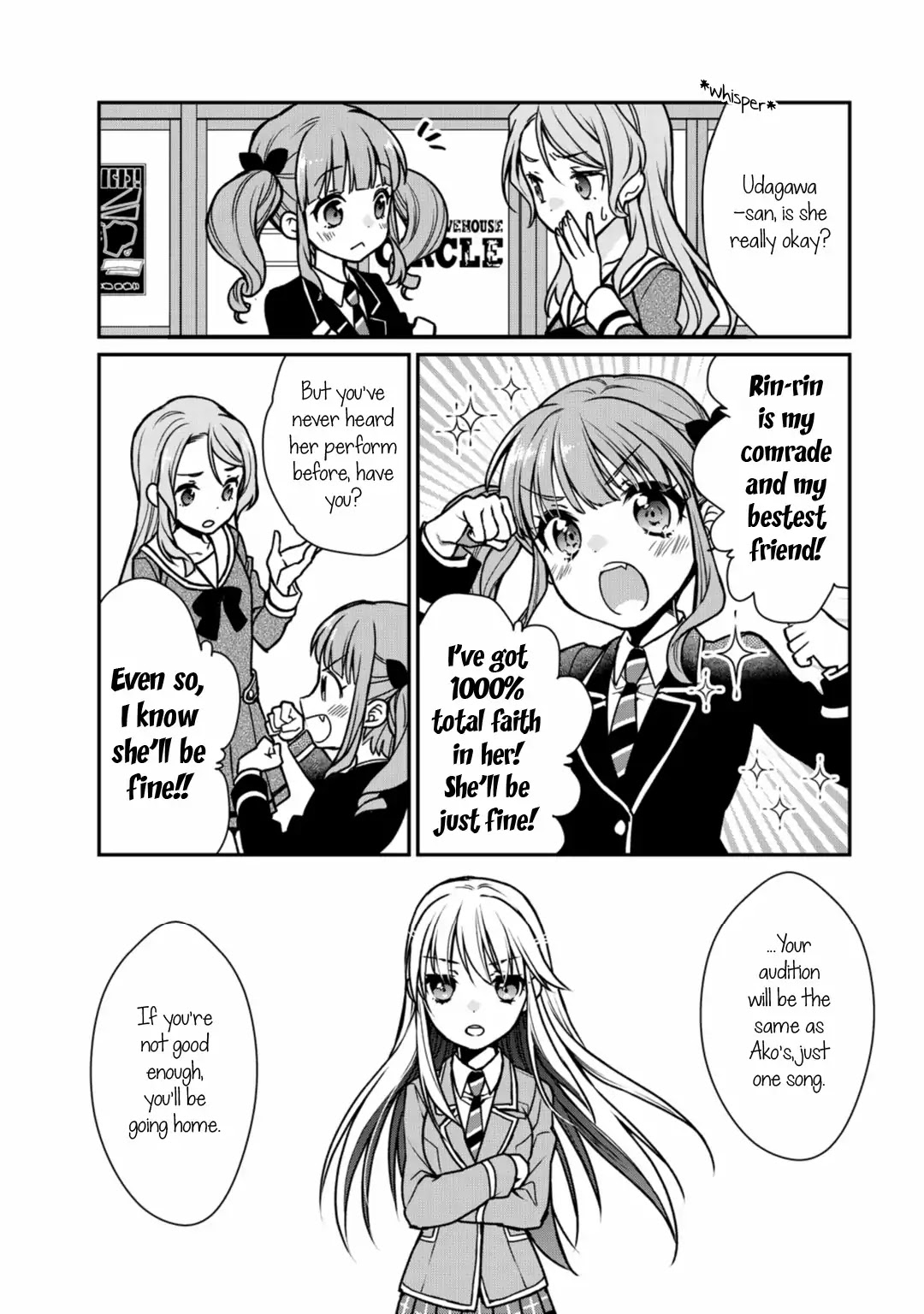 BanG Dream! Girls Band Party! Roselia Stage Chapter 4 page 10 - Chapter 4: I... Can Play!