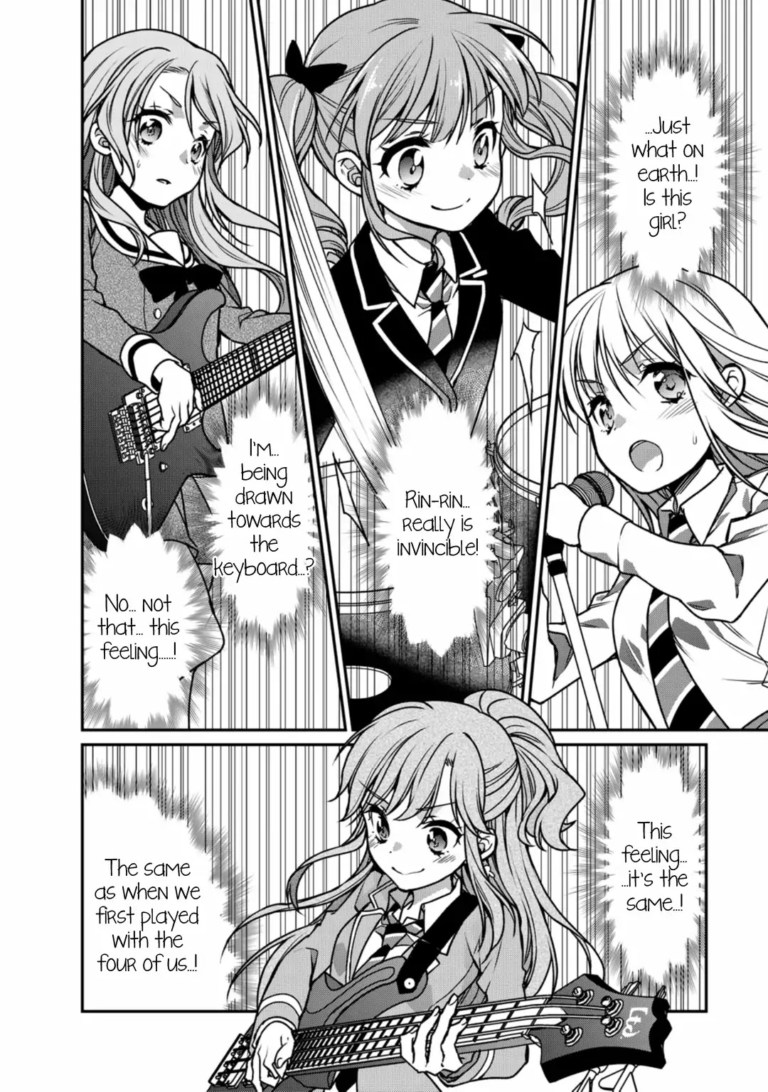 BanG Dream! Girls Band Party! Roselia Stage Chapter 4 page 14 - Chapter 4: I... Can Play!