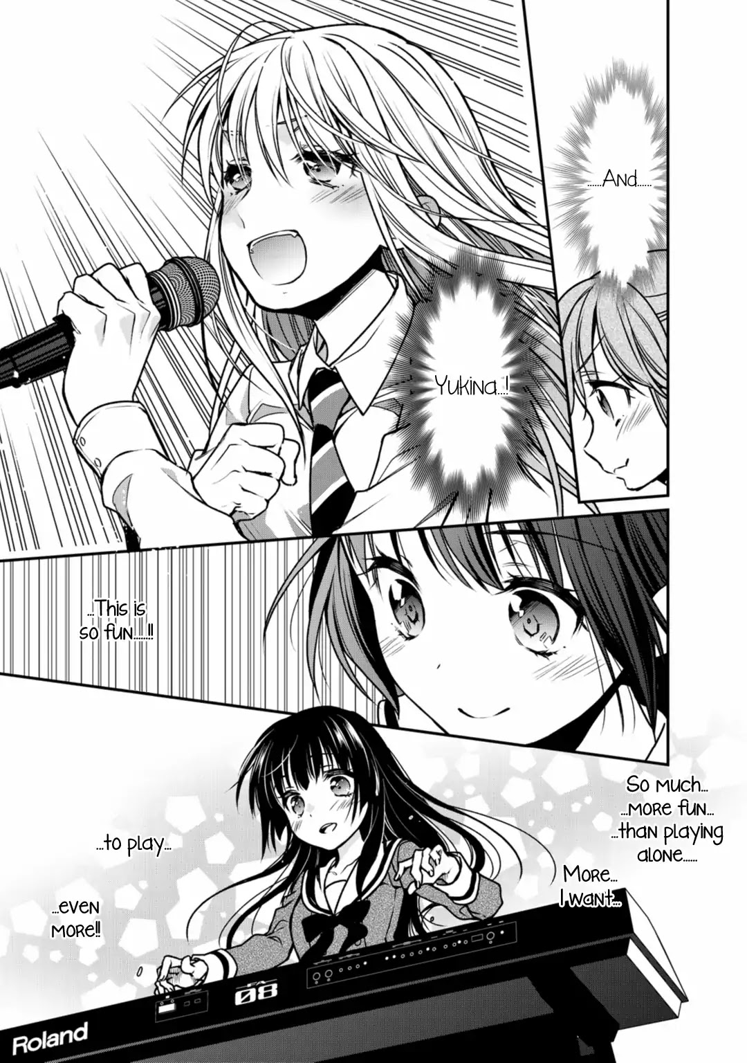 BanG Dream! Girls Band Party! Roselia Stage Chapter 4 page 15 - Chapter 4: I... Can Play!