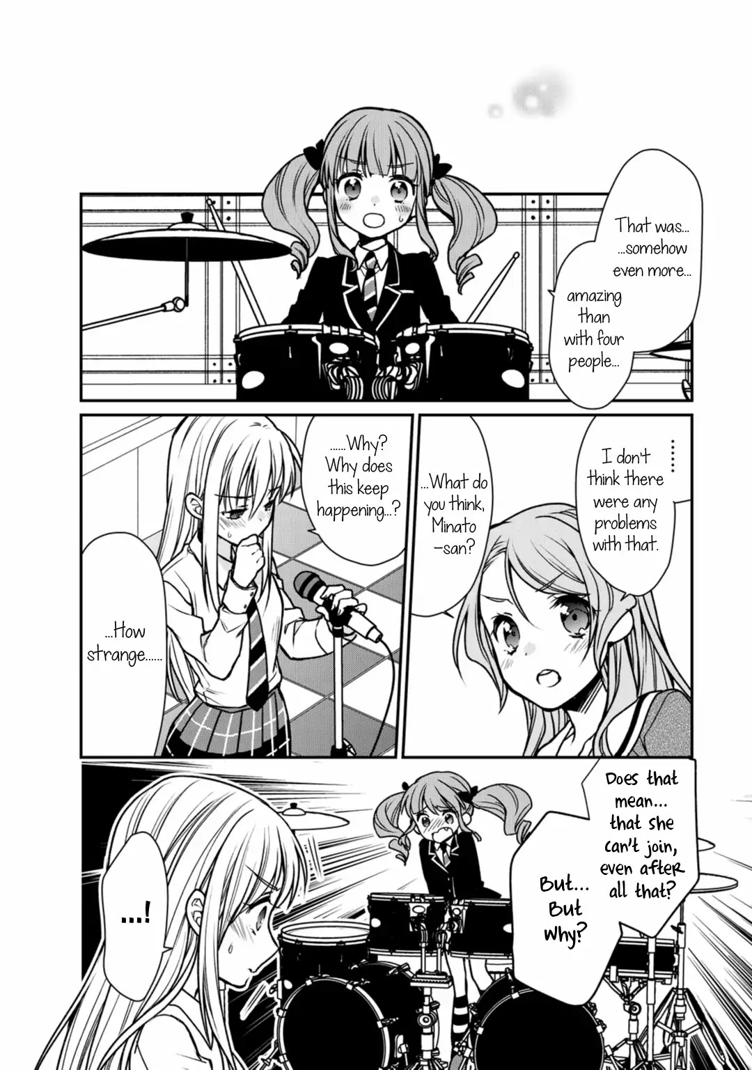 BanG Dream! Girls Band Party! Roselia Stage Chapter 4 page 16 - Chapter 4: I... Can Play!