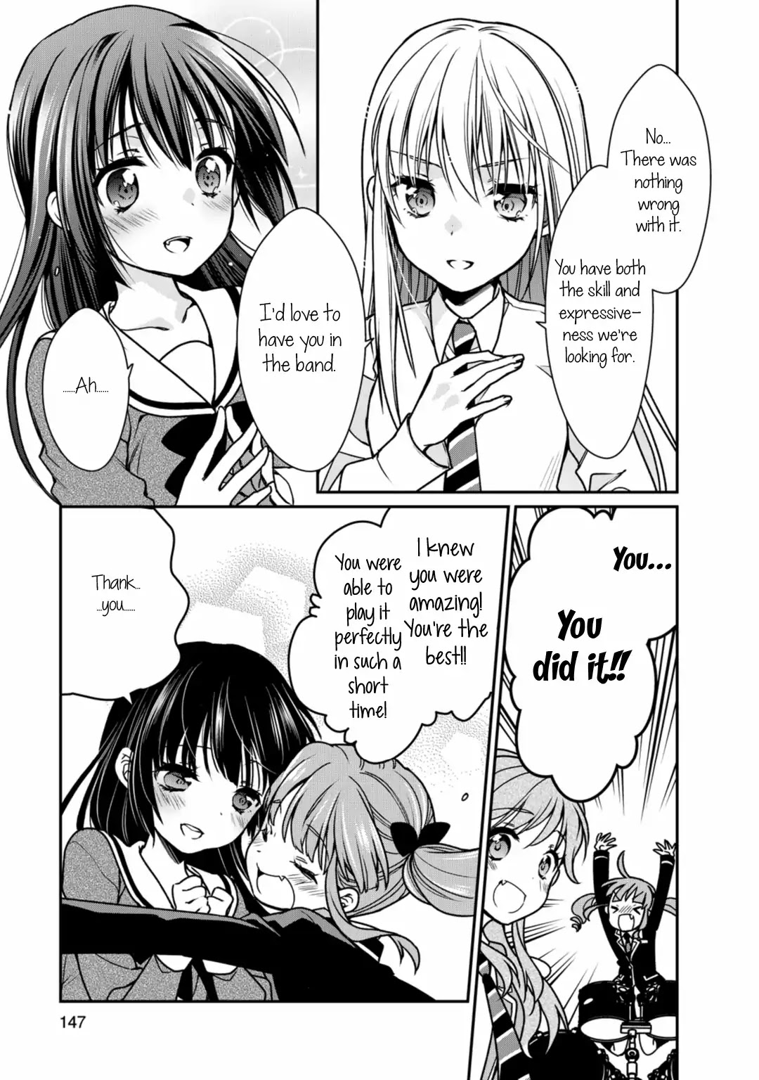 BanG Dream! Girls Band Party! Roselia Stage Chapter 4 page 17 - Chapter 4: I... Can Play!