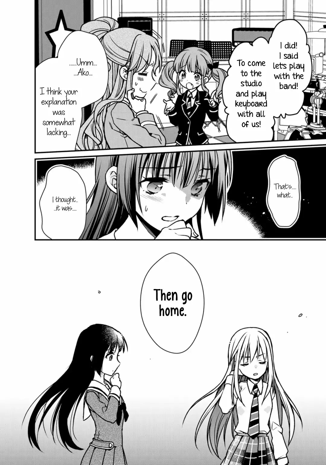 BanG Dream! Girls Band Party! Roselia Stage Chapter 4 page 20 - Chapter 4: I... Can Play!