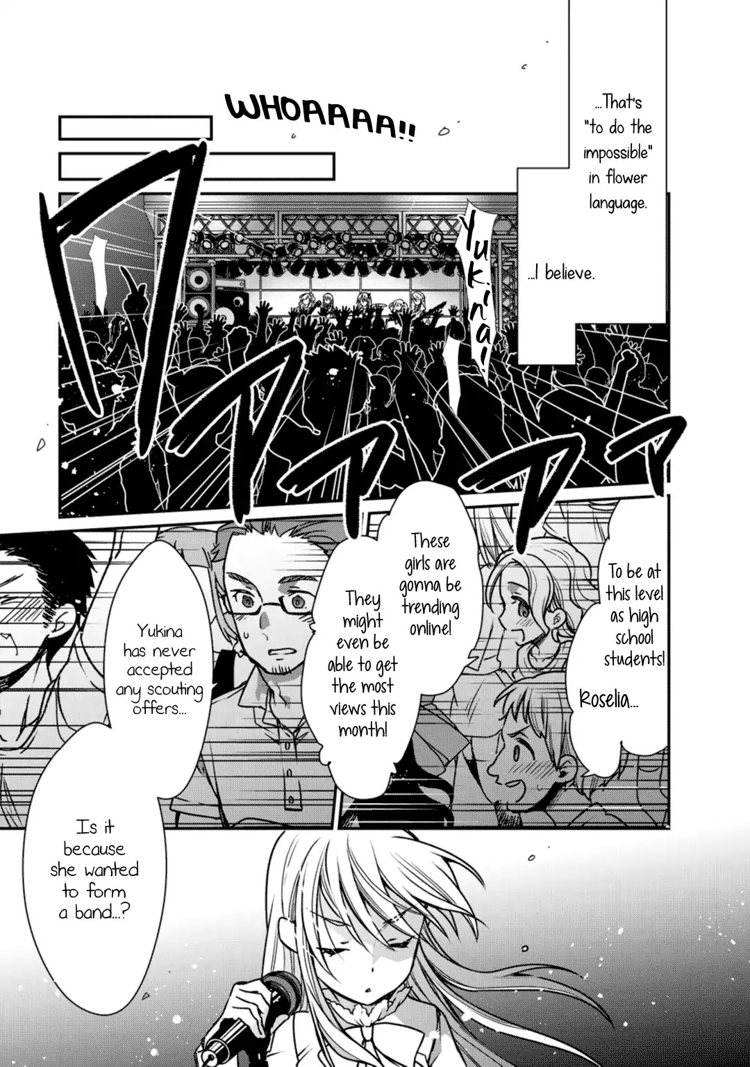 BanG Dream! Girls Band Party! Roselia Stage Chapter 5 page 13 - Chapter 5: Blue Rose