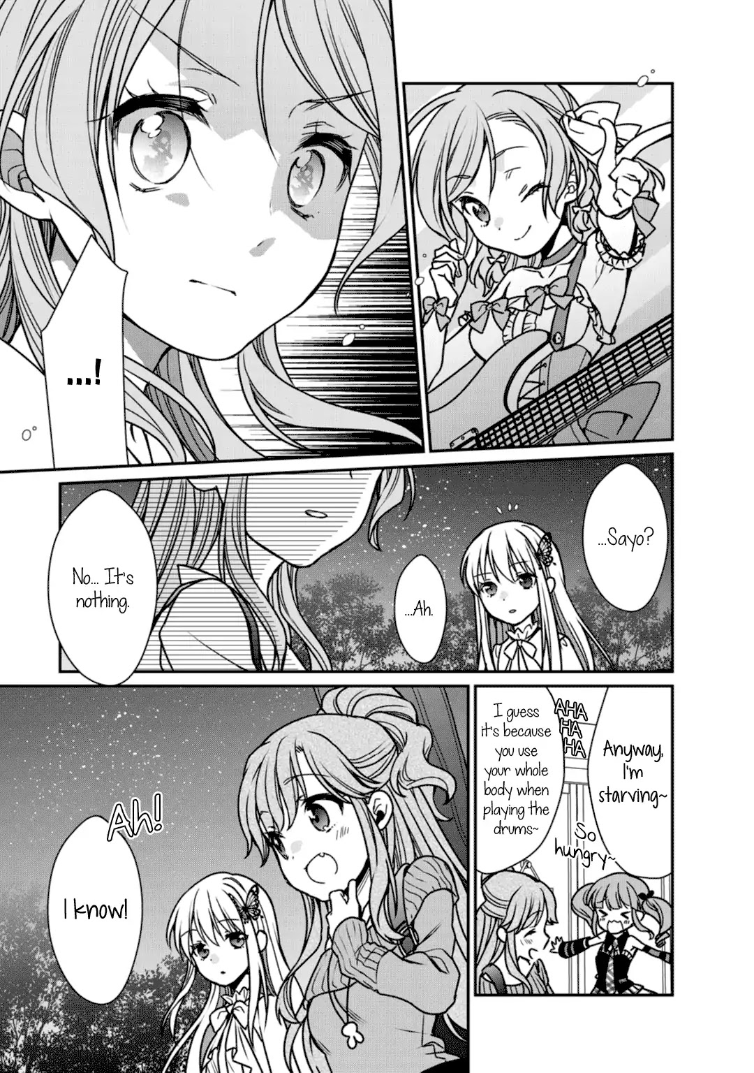 BanG Dream! Girls Band Party! Roselia Stage Chapter 5 page 17 - Chapter 5: Blue Rose