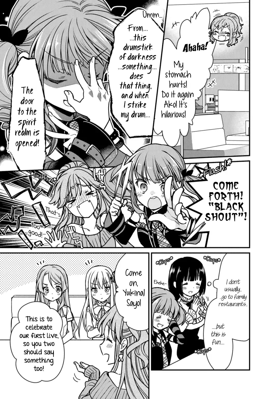 BanG Dream! Girls Band Party! Roselia Stage Chapter 5 page 19 - Chapter 5: Blue Rose