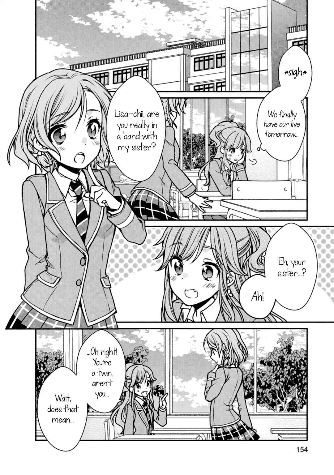 BanG Dream! Girls Band Party! Roselia Stage Chapter 5 page 2 - Chapter 5: Blue Rose