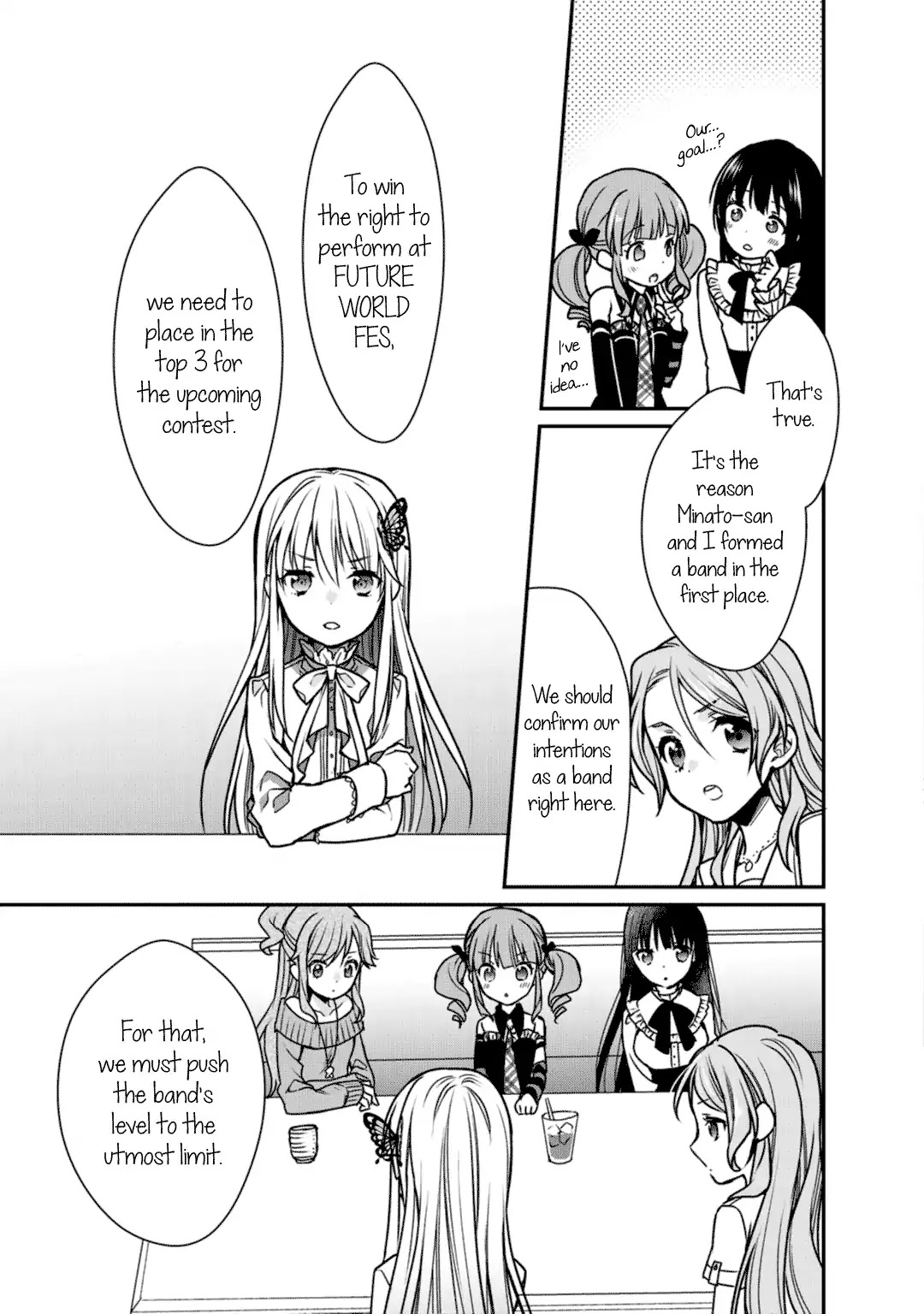 BanG Dream! Girls Band Party! Roselia Stage Chapter 5 page 23 - Chapter 5: Blue Rose