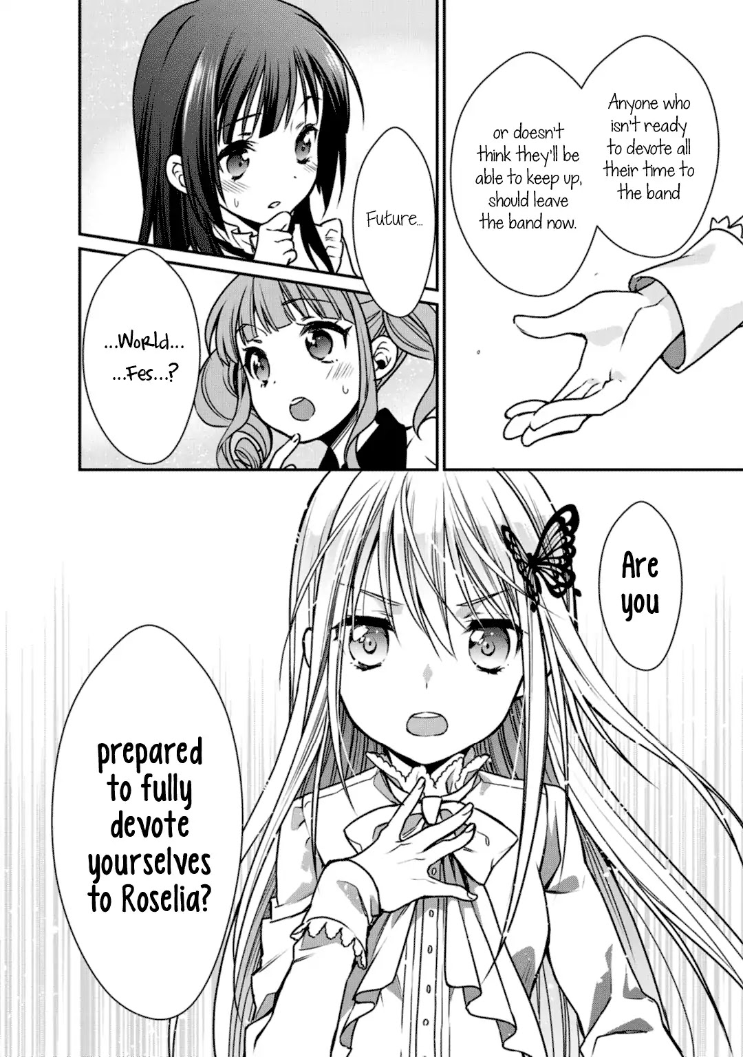 BanG Dream! Girls Band Party! Roselia Stage Chapter 5 page 24 - Chapter 5: Blue Rose