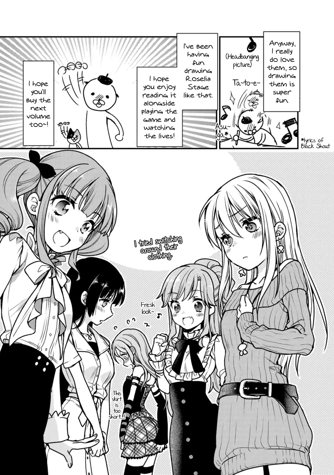 BanG Dream! Girls Band Party! Roselia Stage Chapter 5 page 27 - Chapter 5: Blue Rose