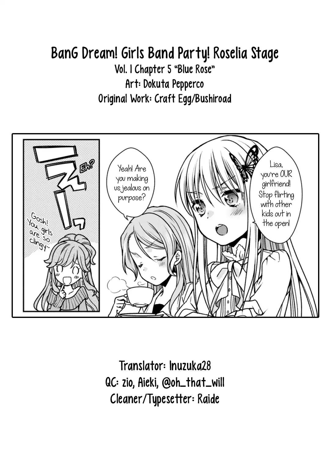 BanG Dream! Girls Band Party! Roselia Stage Chapter 5 page 29 - Chapter 5: Blue Rose