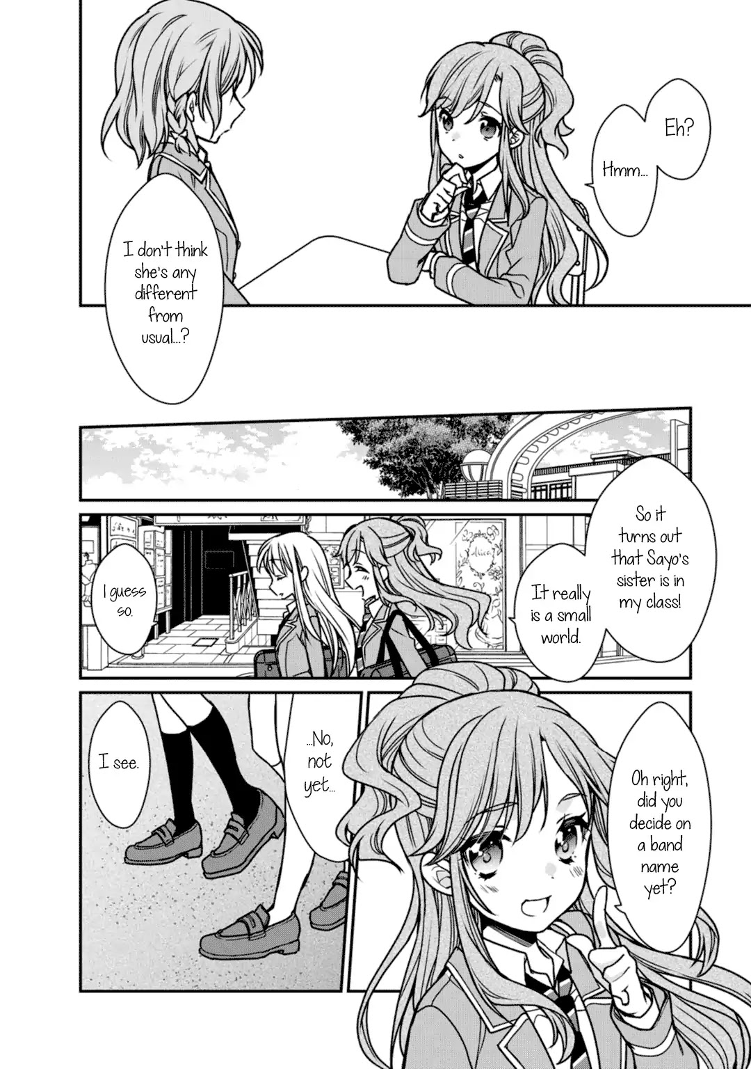 BanG Dream! Girls Band Party! Roselia Stage Chapter 5 page 4 - Chapter 5: Blue Rose