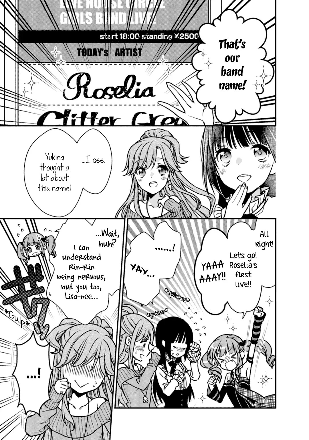 BanG Dream! Girls Band Party! Roselia Stage Chapter 5 page 7 - Chapter 5: Blue Rose