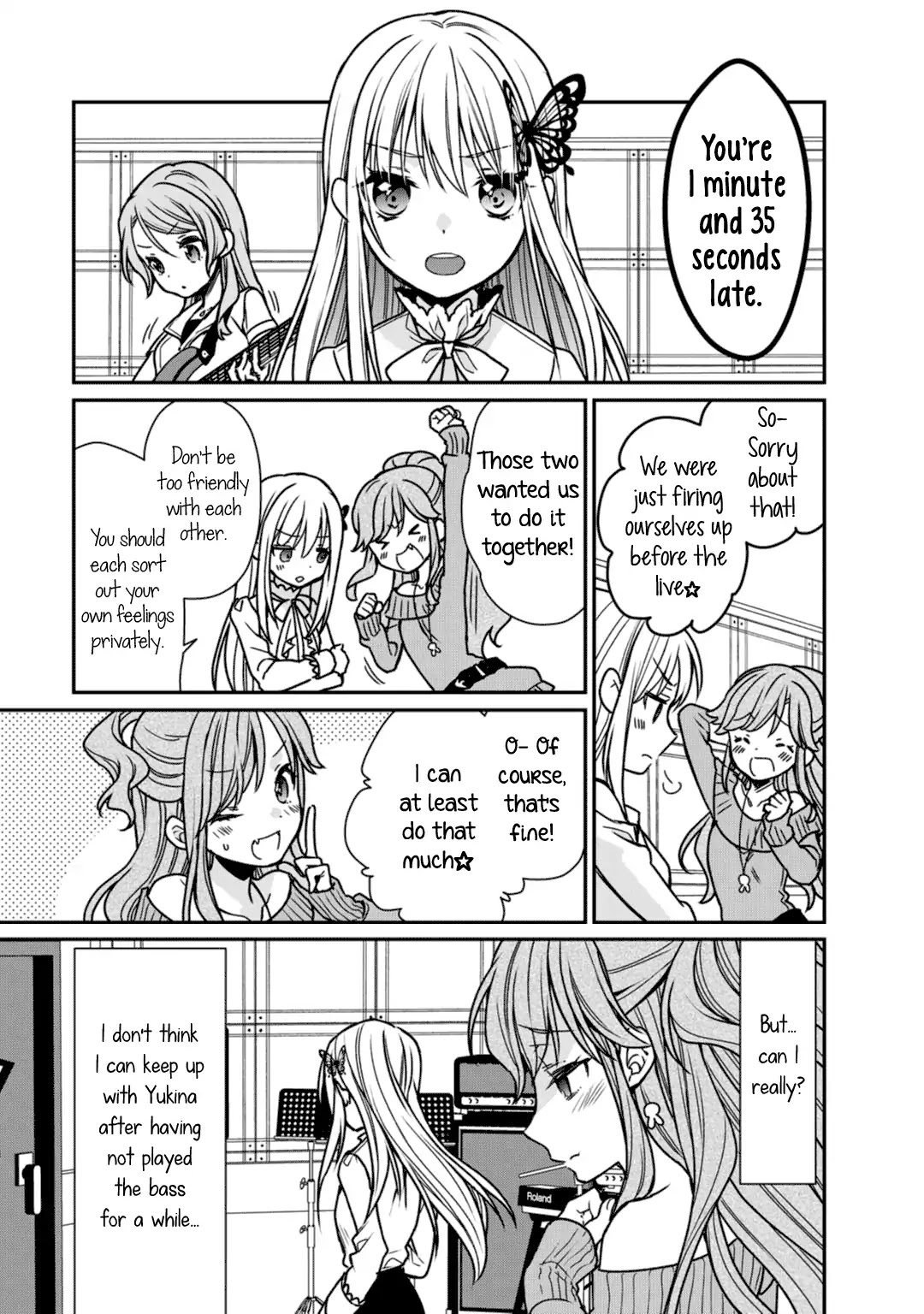 BanG Dream! Girls Band Party! Roselia Stage Chapter 5 page 9 - Chapter 5: Blue Rose