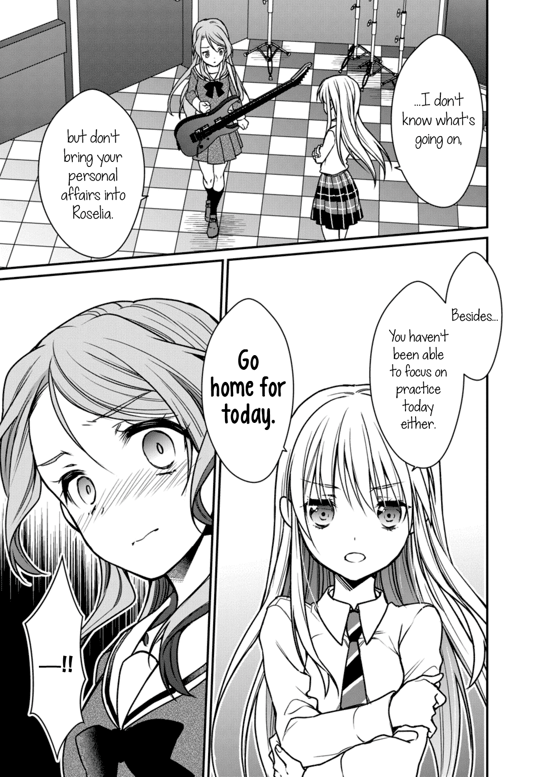 BanG Dream! Girls Band Party! Roselia Stage Chapter 6 page 16 - Chapter 6: The Younger Twin Sister