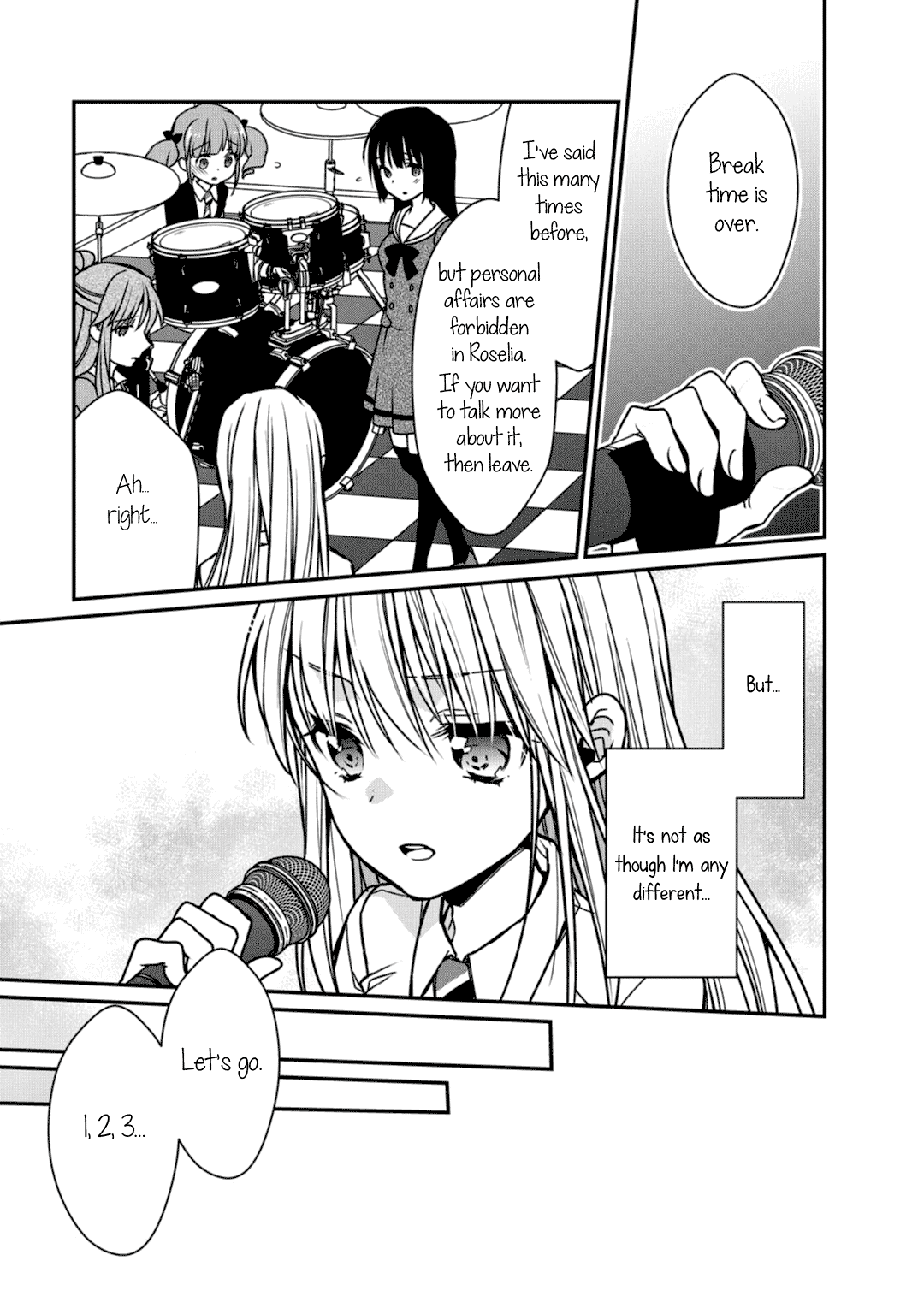 BanG Dream! Girls Band Party! Roselia Stage Chapter 6 page 18 - Chapter 6: The Younger Twin Sister