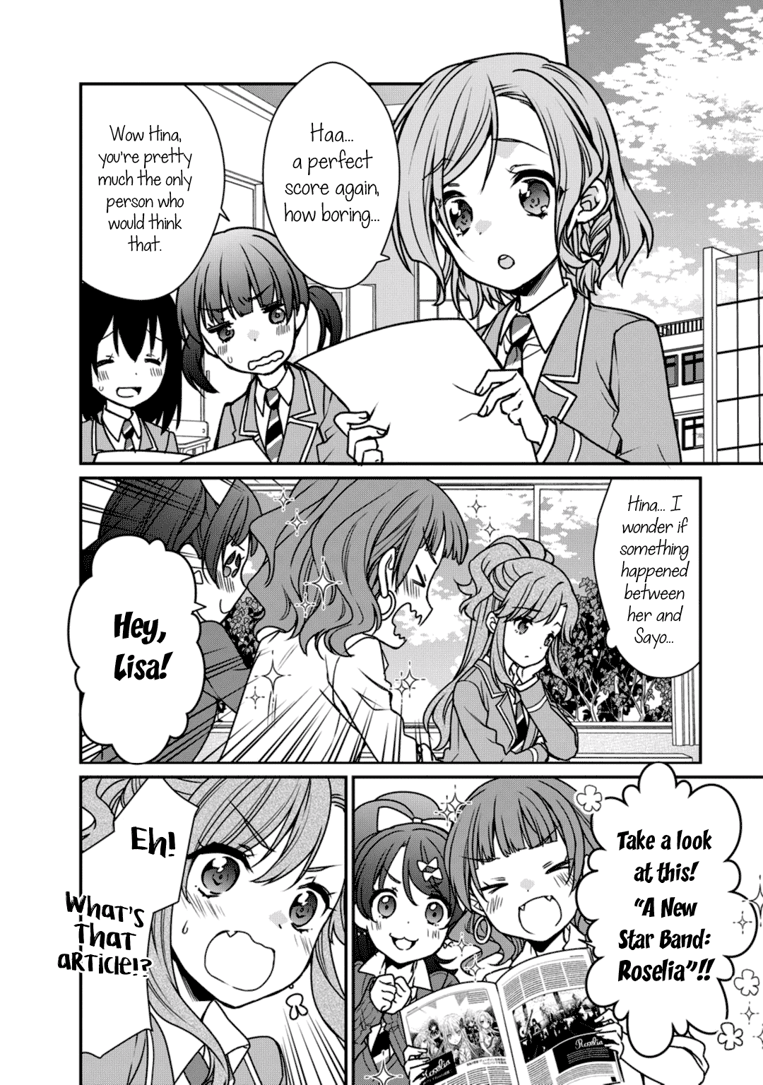 BanG Dream! Girls Band Party! Roselia Stage Chapter 6 page 21 - Chapter 6: The Younger Twin Sister