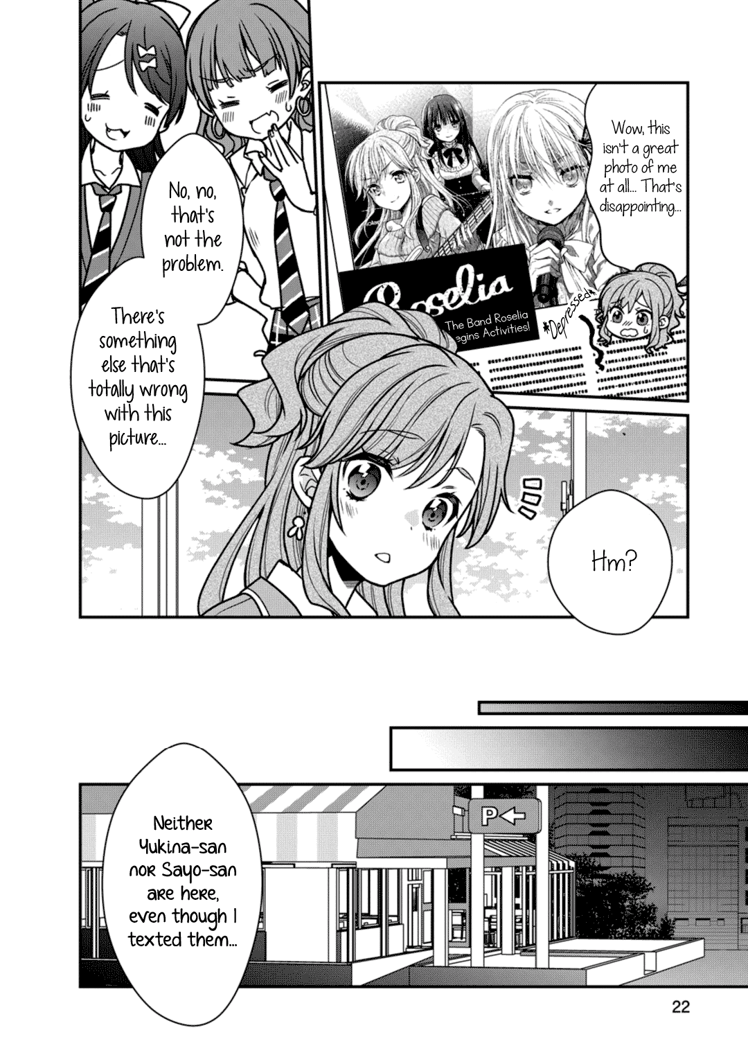 BanG Dream! Girls Band Party! Roselia Stage Chapter 6 page 23 - Chapter 6: The Younger Twin Sister