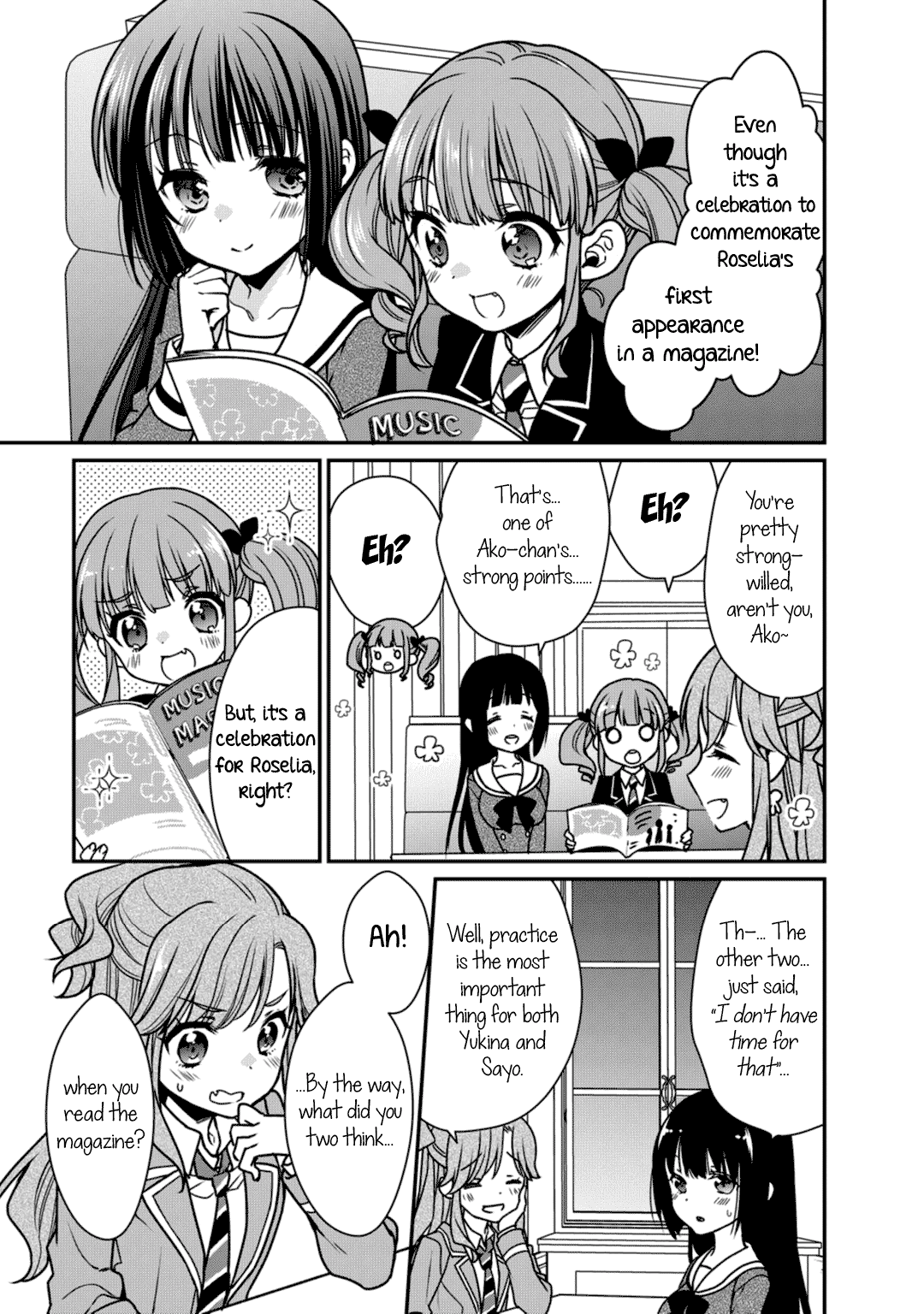 BanG Dream! Girls Band Party! Roselia Stage Chapter 6 page 24 - Chapter 6: The Younger Twin Sister