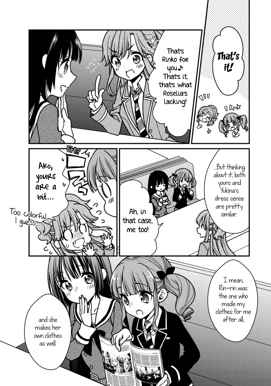 BanG Dream! Girls Band Party! Roselia Stage Chapter 6 page 27 - Chapter 6: The Younger Twin Sister