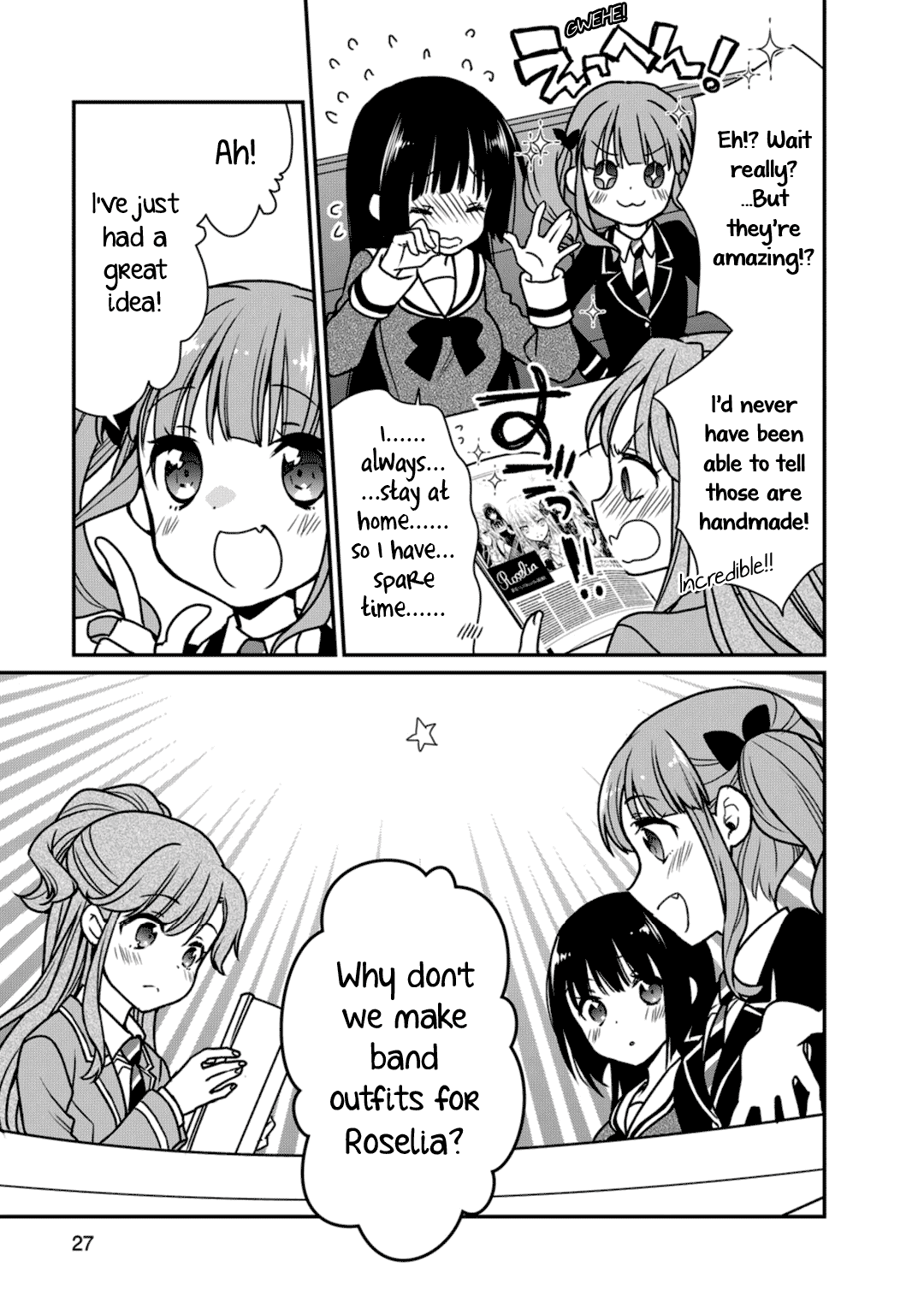 BanG Dream! Girls Band Party! Roselia Stage Chapter 6 page 28 - Chapter 6: The Younger Twin Sister