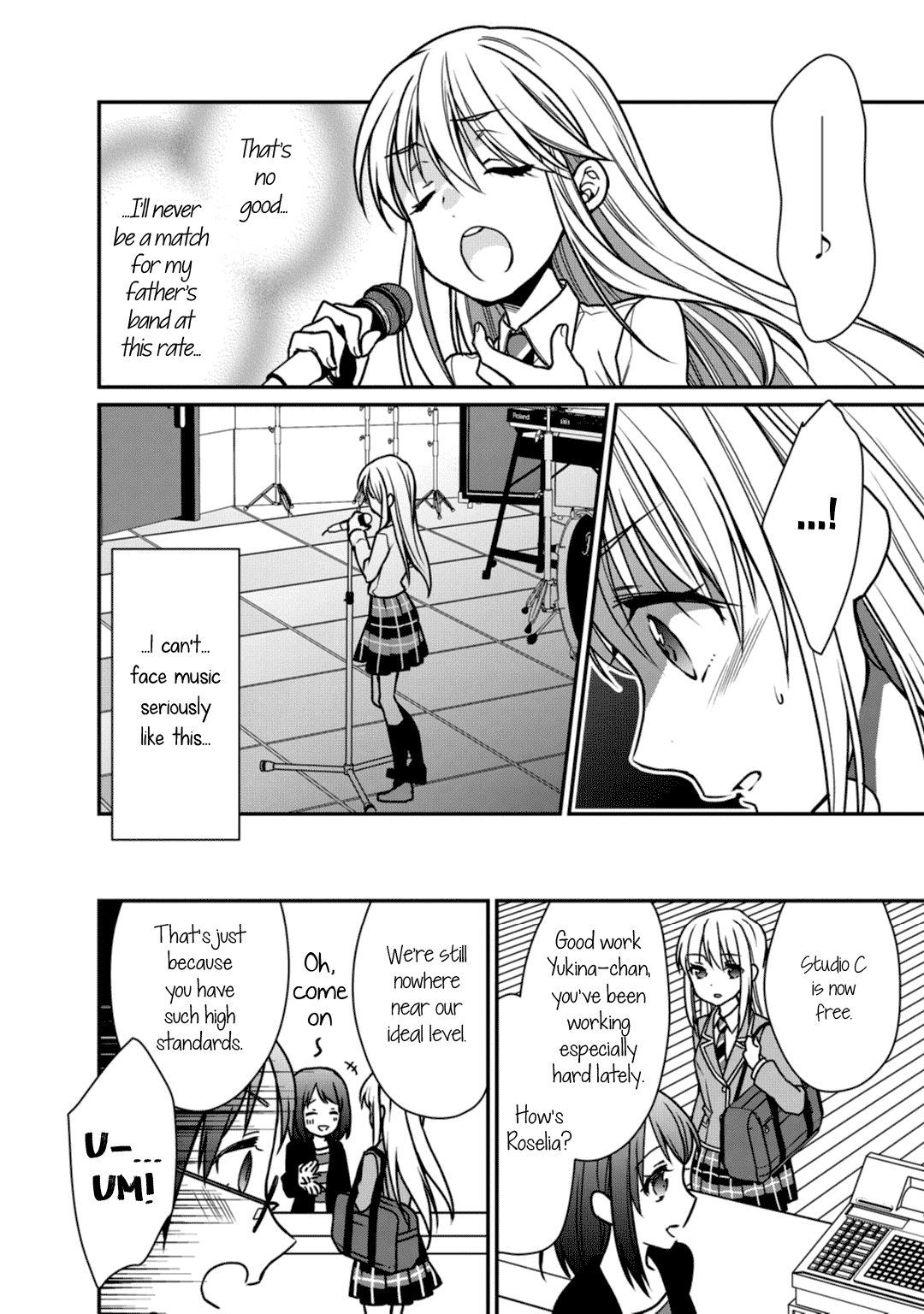 BanG Dream! Girls Band Party! Roselia Stage Chapter 6 page 29 - Chapter 6: The Younger Twin Sister