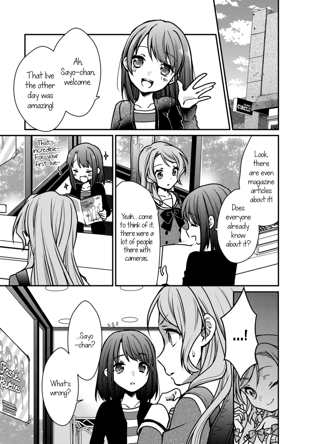 BanG Dream! Girls Band Party! Roselia Stage Chapter 6 page 6 - Chapter 6: The Younger Twin Sister