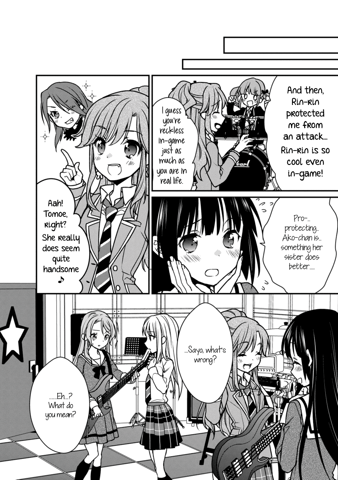 BanG Dream! Girls Band Party! Roselia Stage Chapter 6 page 9 - Chapter 6: The Younger Twin Sister