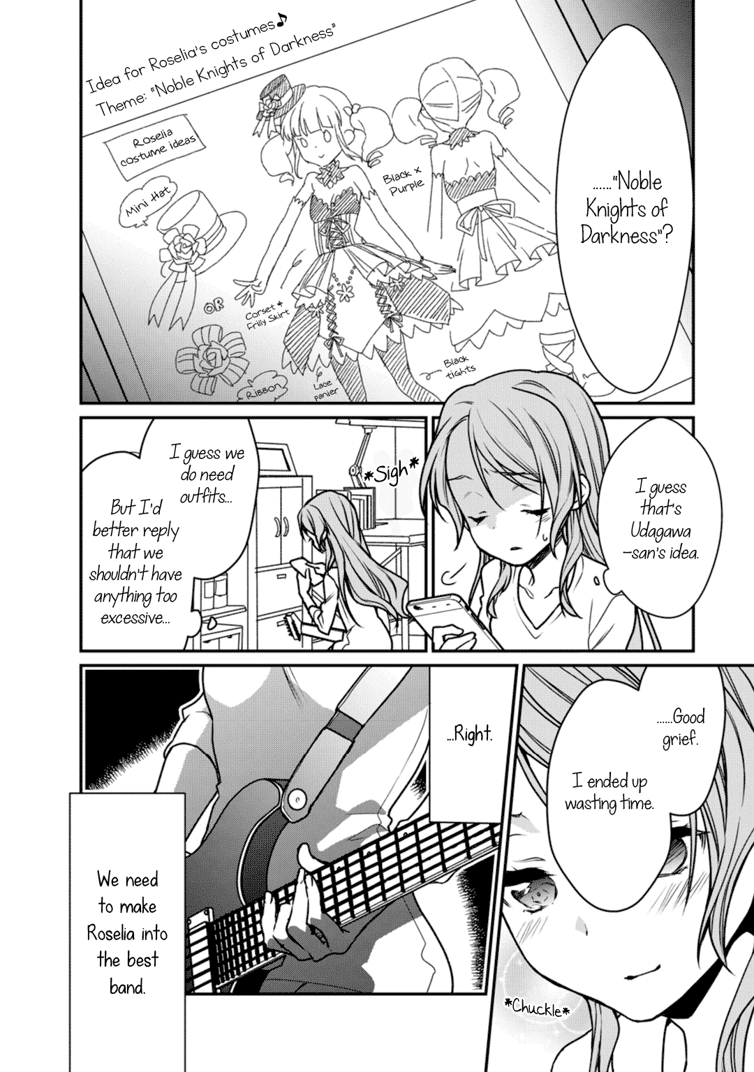 BanG Dream! Girls Band Party! Roselia Stage Chapter 7 page 16 - Chapter 7: A Sudden Invitation
