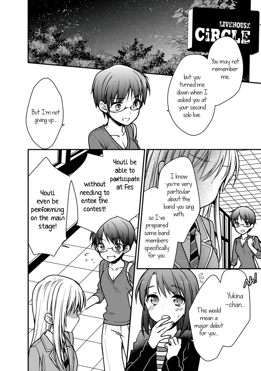 BanG Dream! Girls Band Party! Roselia Stage Chapter 7 page 2 - Chapter 7: A Sudden Invitation