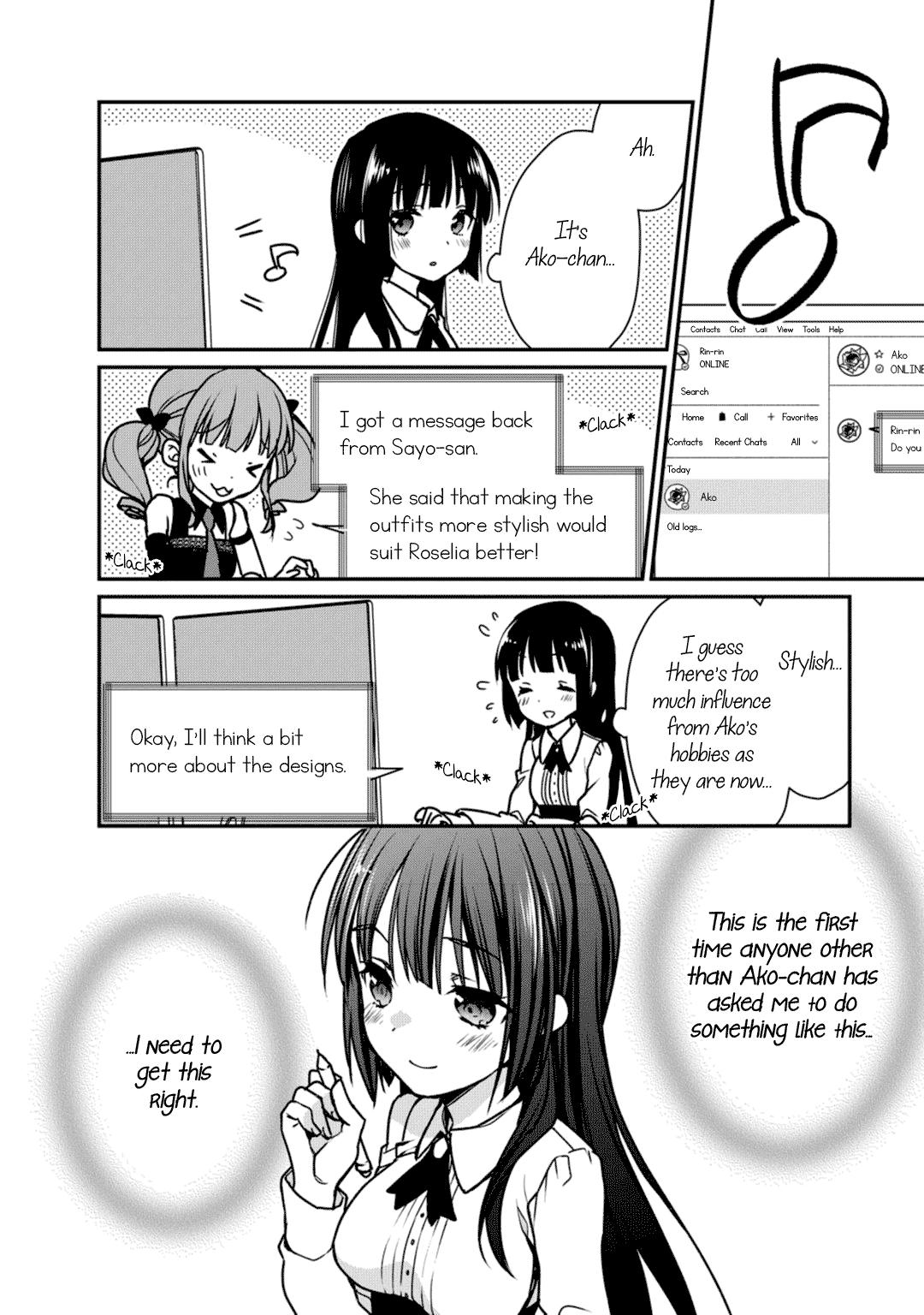 BanG Dream! Girls Band Party! Roselia Stage Chapter 7 page 20 - Chapter 7: A Sudden Invitation