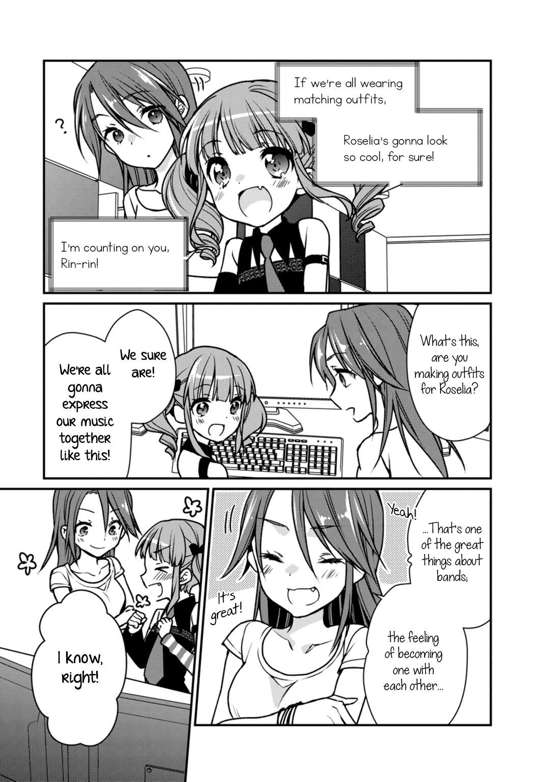 BanG Dream! Girls Band Party! Roselia Stage Chapter 7 page 21 - Chapter 7: A Sudden Invitation