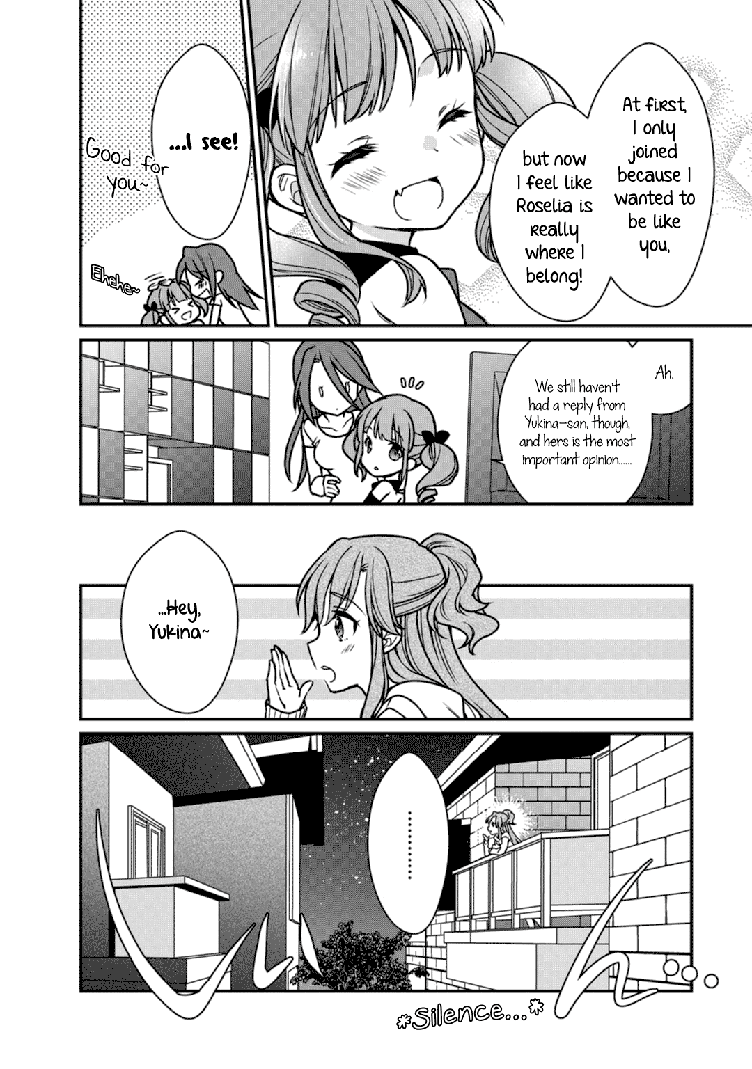 BanG Dream! Girls Band Party! Roselia Stage Chapter 7 page 22 - Chapter 7: A Sudden Invitation