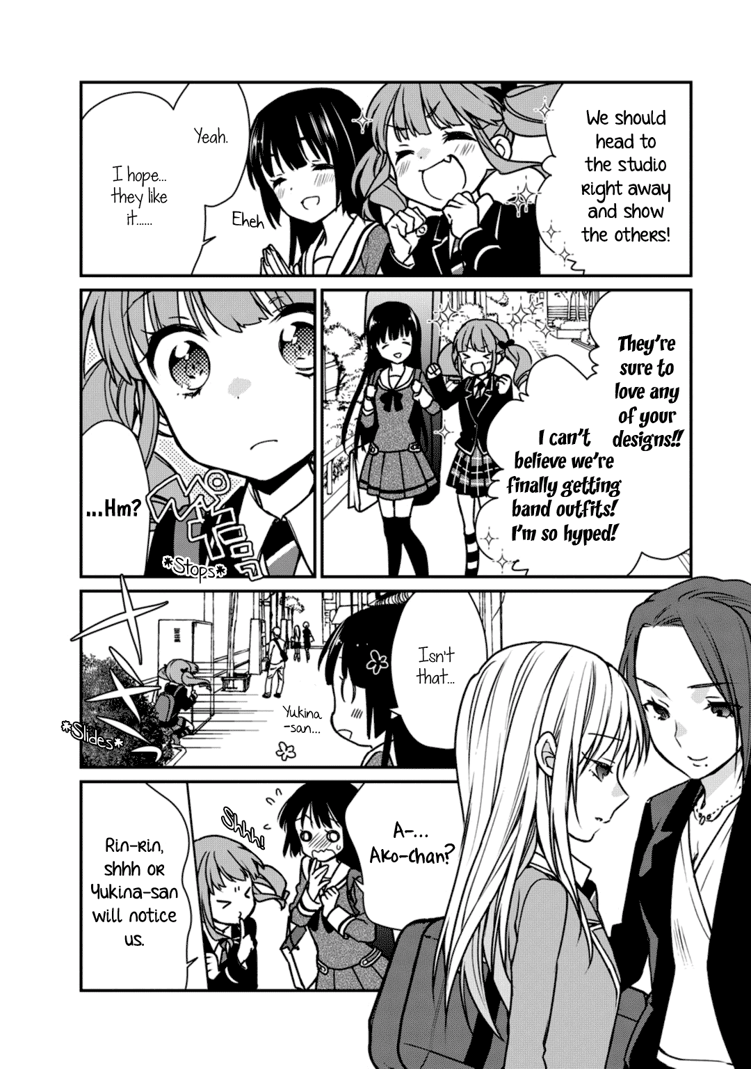 BanG Dream! Girls Band Party! Roselia Stage Chapter 7 page 26 - Chapter 7: A Sudden Invitation