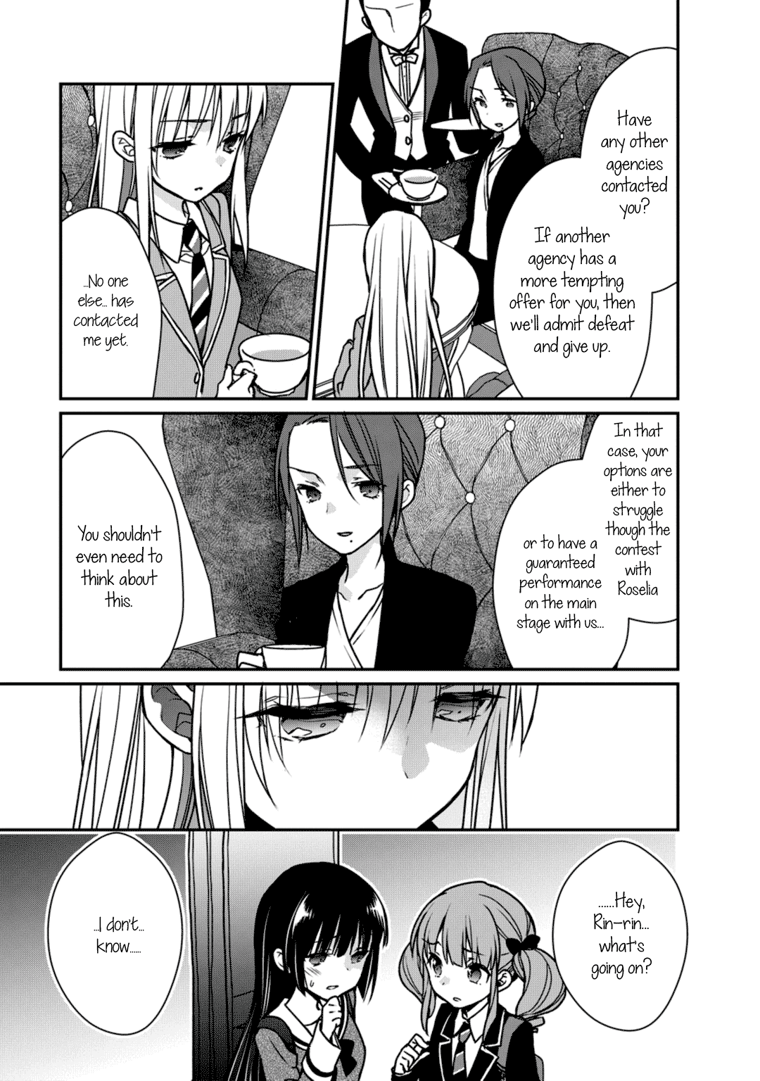 BanG Dream! Girls Band Party! Roselia Stage Chapter 7 page 29 - Chapter 7: A Sudden Invitation