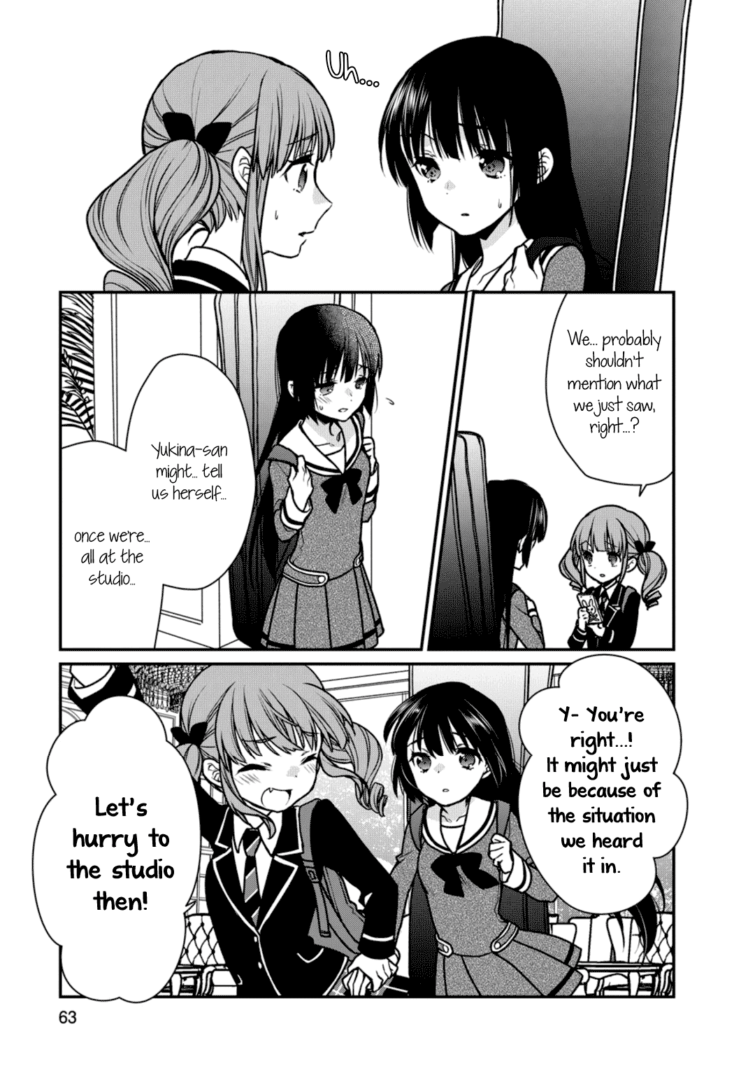 BanG Dream! Girls Band Party! Roselia Stage Chapter 7 page 33 - Chapter 7: A Sudden Invitation