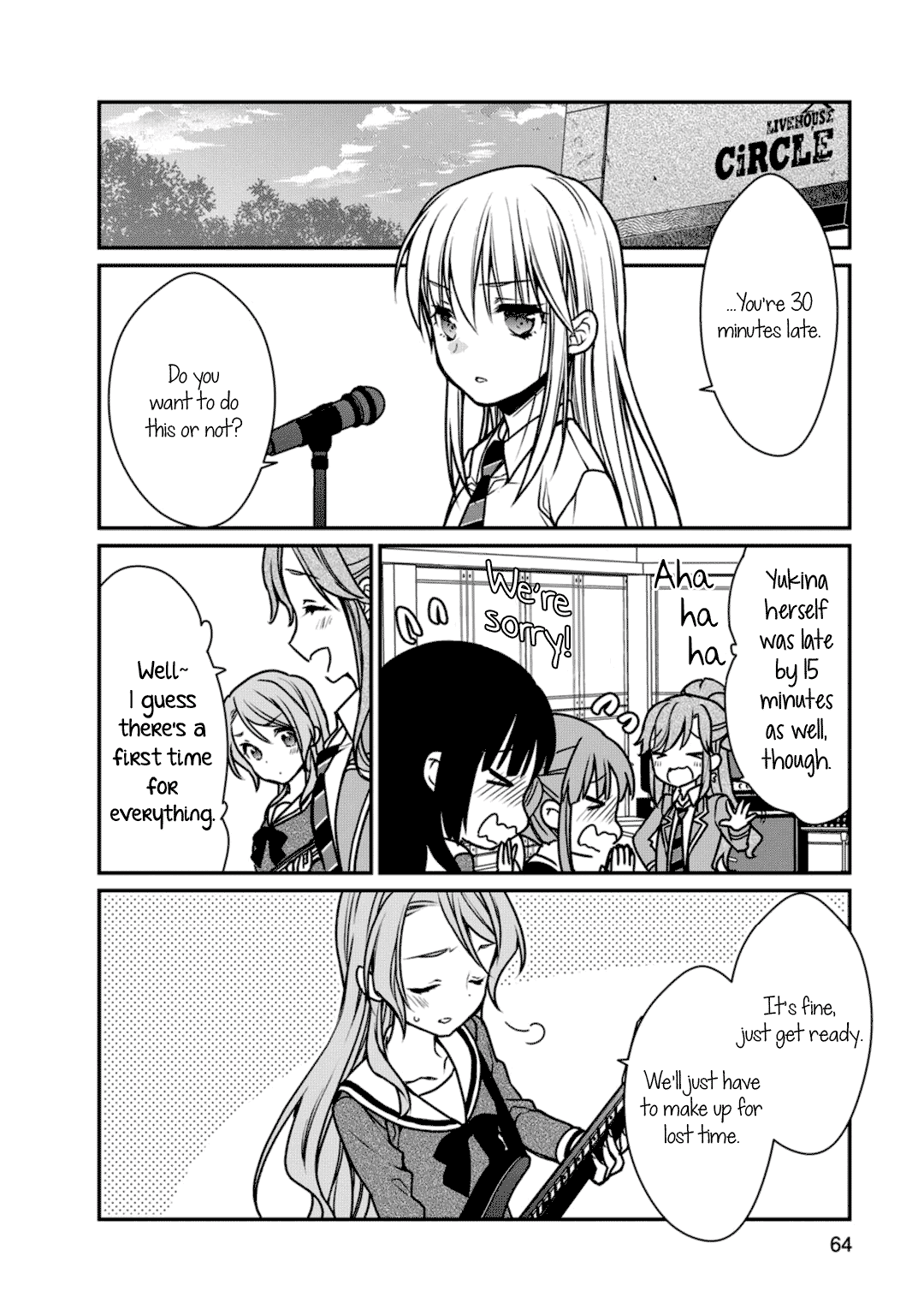 BanG Dream! Girls Band Party! Roselia Stage Chapter 7 page 34 - Chapter 7: A Sudden Invitation