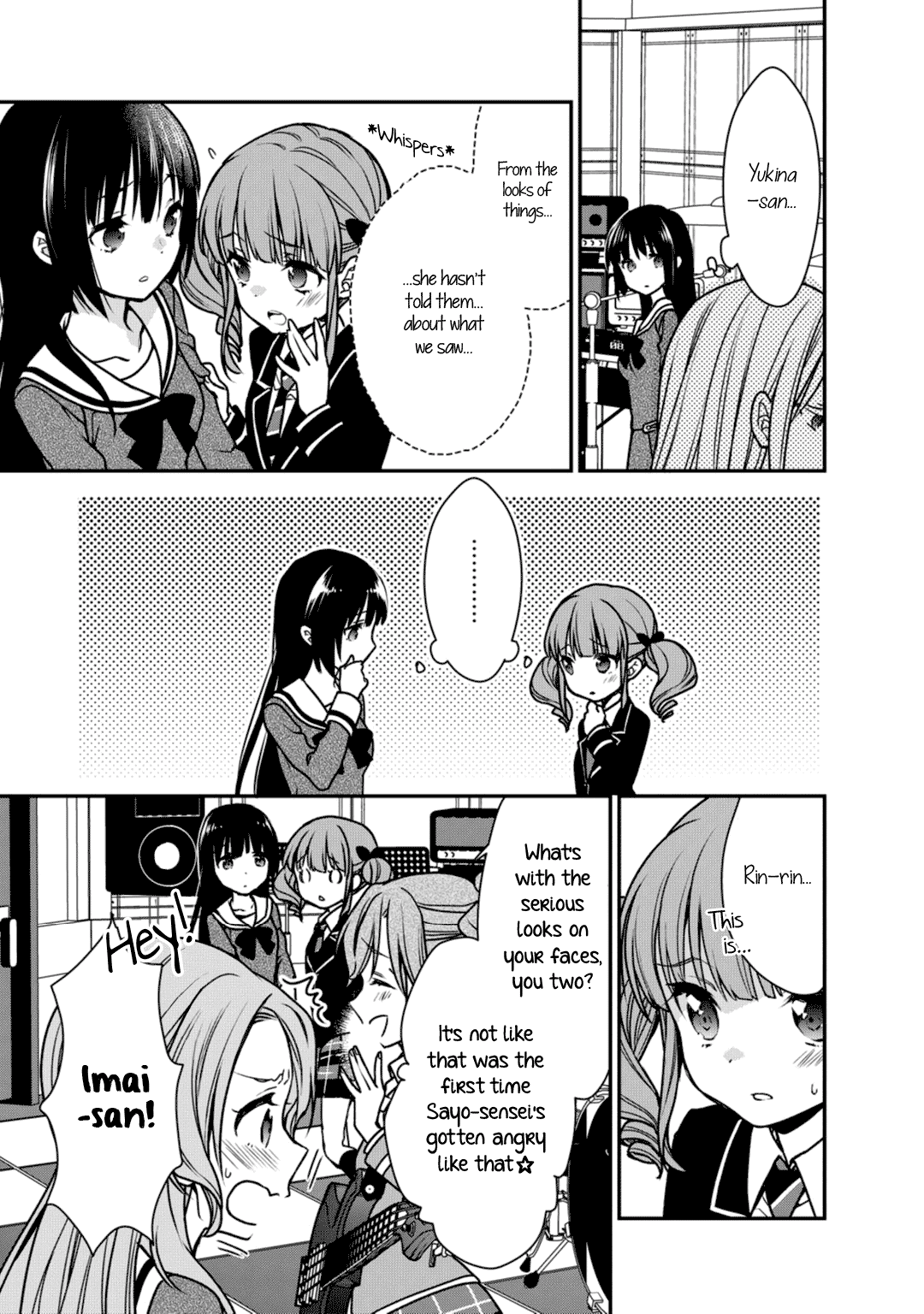 BanG Dream! Girls Band Party! Roselia Stage Chapter 7 page 35 - Chapter 7: A Sudden Invitation