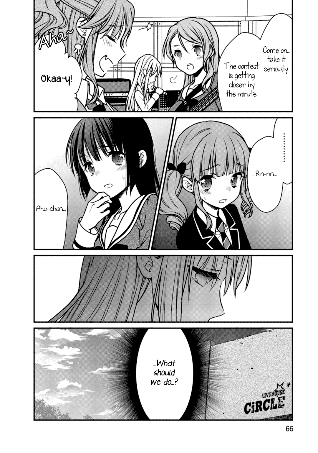 BanG Dream! Girls Band Party! Roselia Stage Chapter 7 page 36 - Chapter 7: A Sudden Invitation