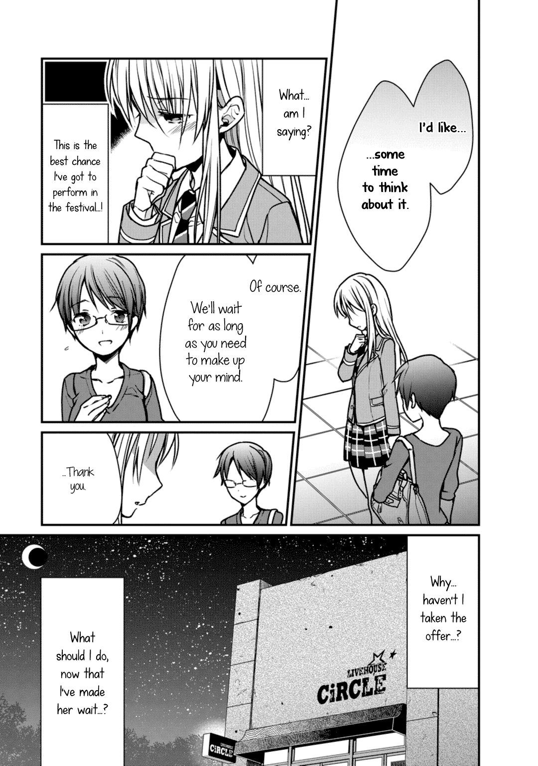 BanG Dream! Girls Band Party! Roselia Stage Chapter 7 page 5 - Chapter 7: A Sudden Invitation